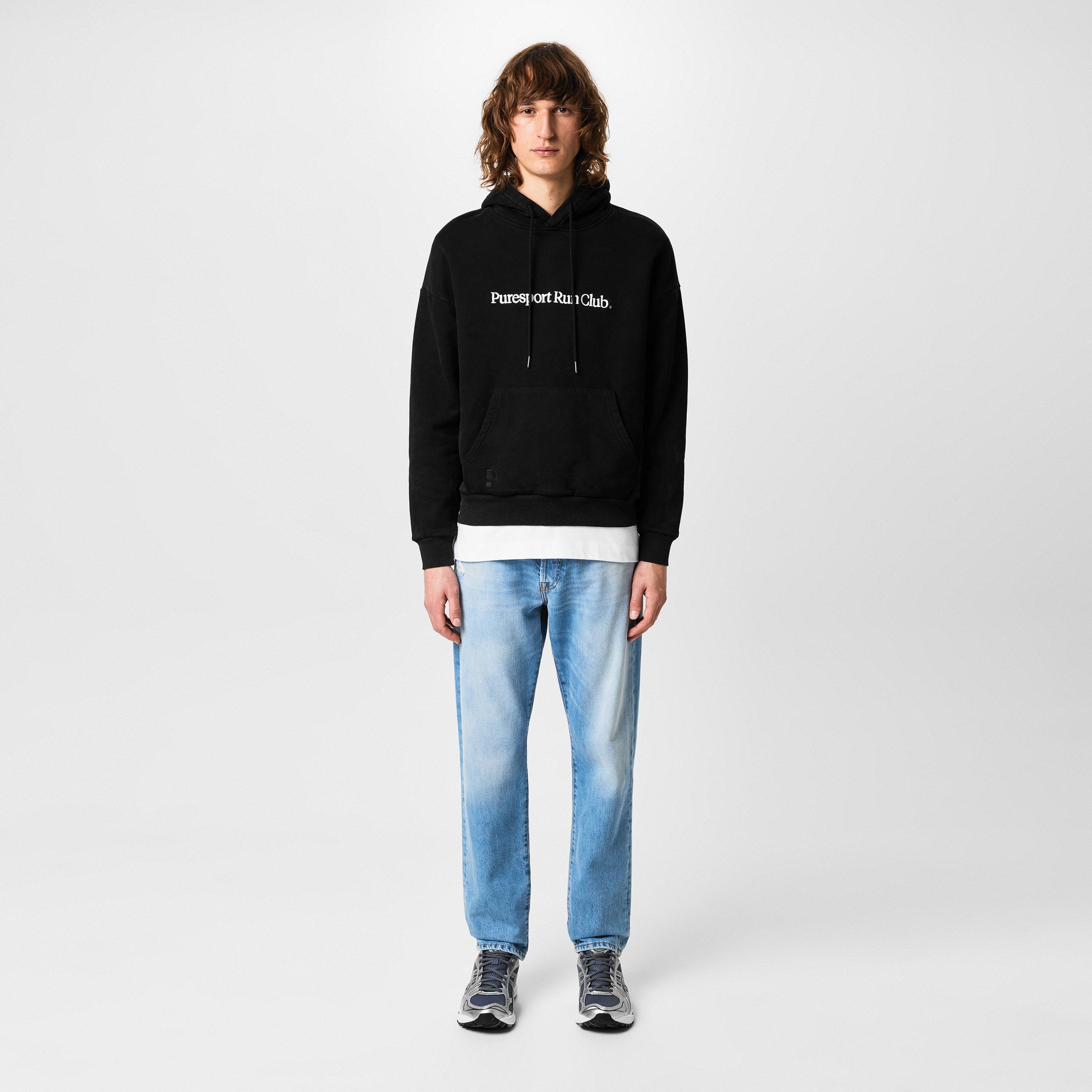 Black - Puresport - Logo Hoodie - 6