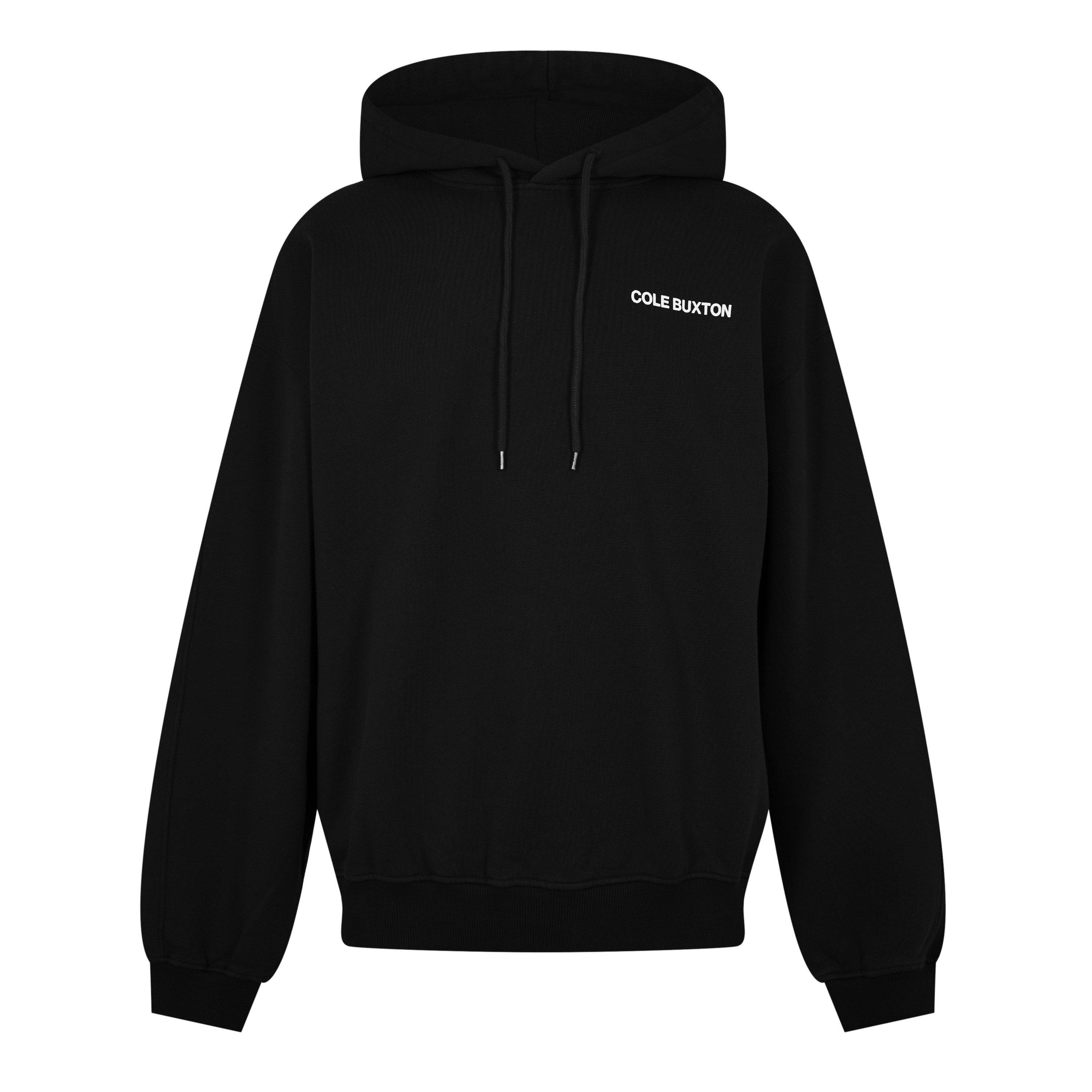 Black - Cole Buxton - Men's Logo Cotton Sportswear Hoodie - 1