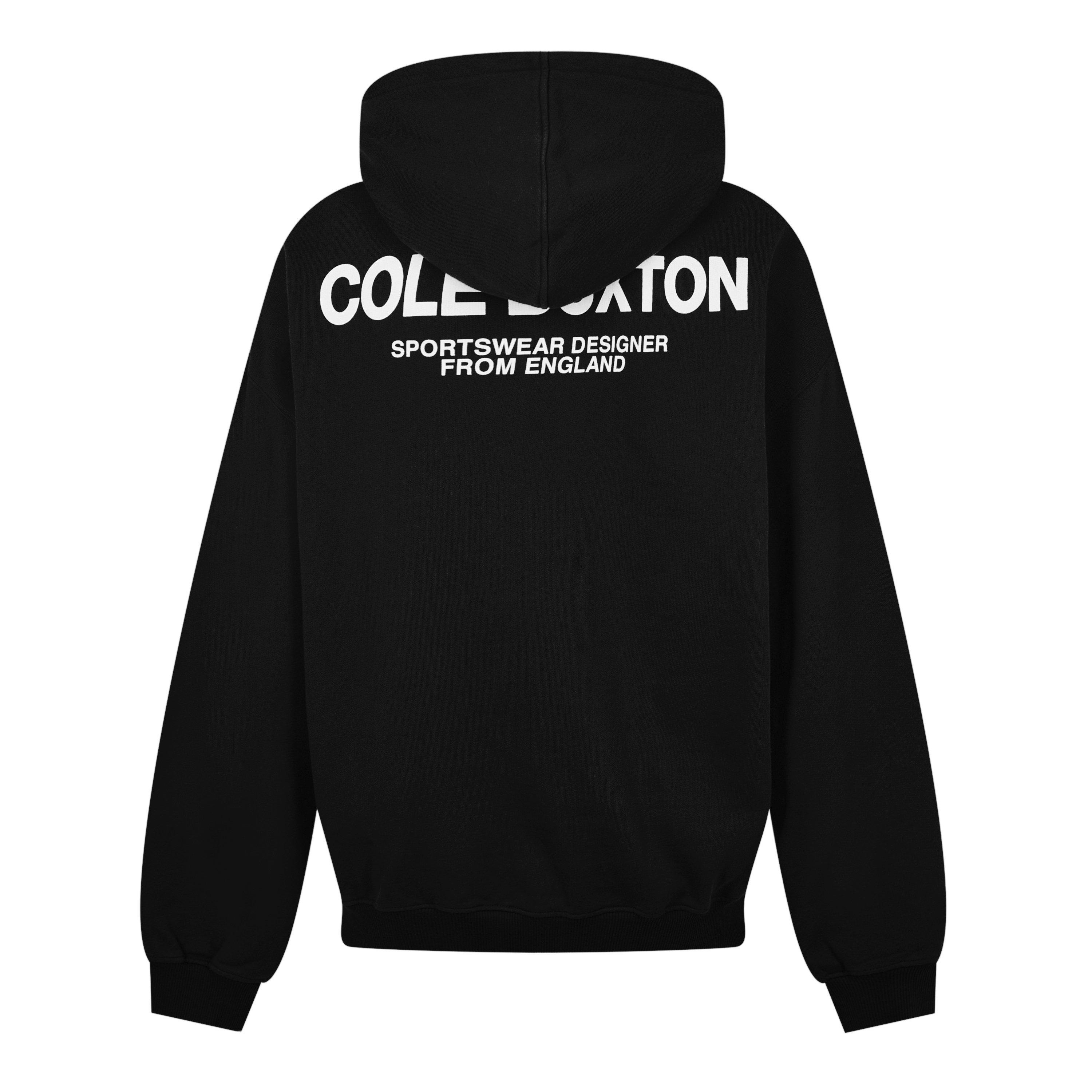 Black - Cole Buxton - Men's Logo Cotton Sportswear Hoodie - 8