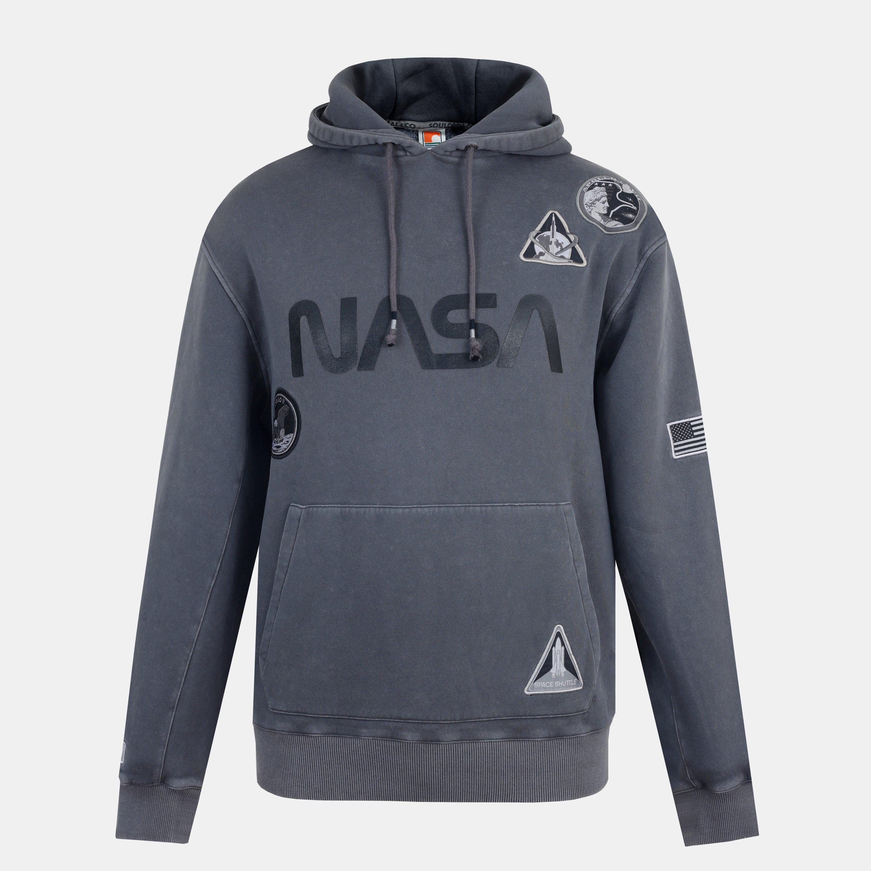 Soulcal Men's Soul Nasa Hoodie - Grey - L