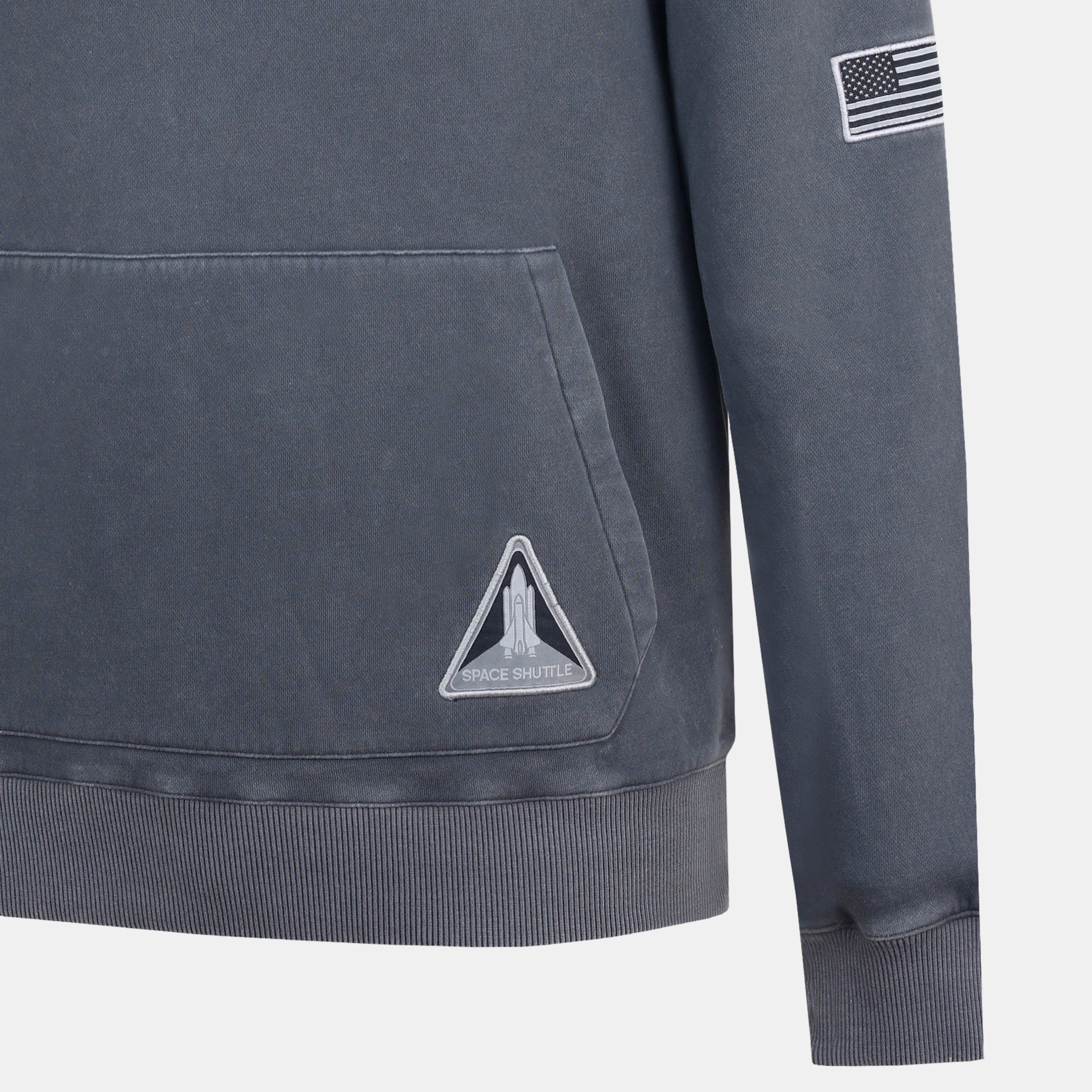 Grey - SoulCal - Soul NASA Hoodie - 6
