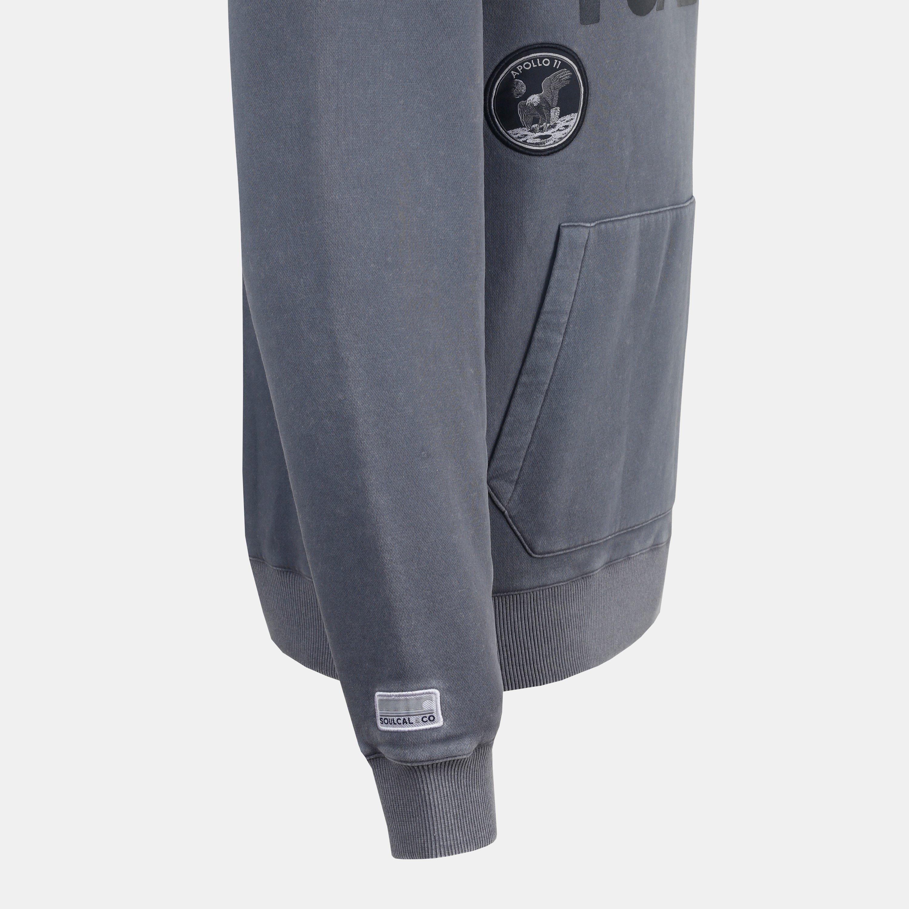 Grey - SoulCal - Soul NASA Hoodie - 7