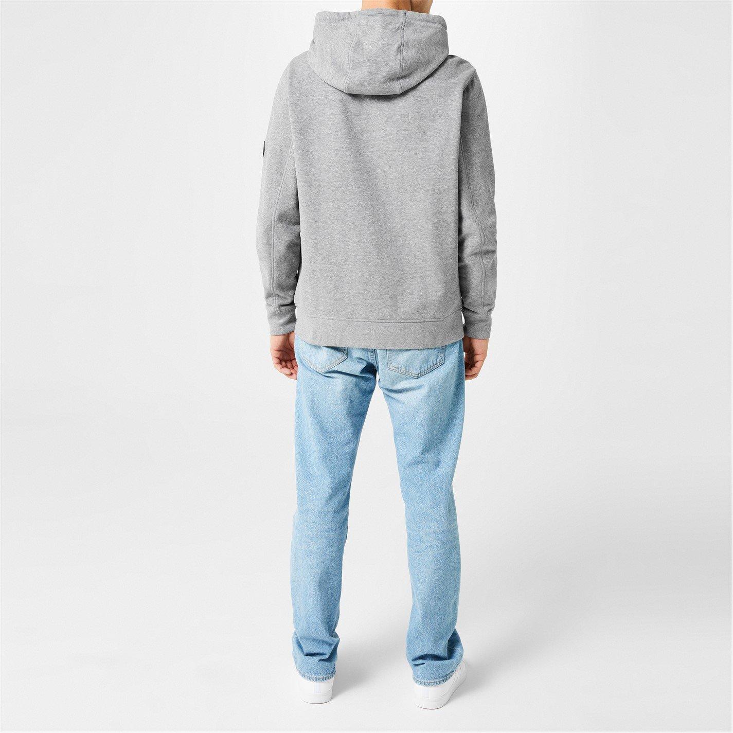 Grey Marl - Firetrap - Firetrap Mens Brunel Full Zip Fleece Hoodie - 4