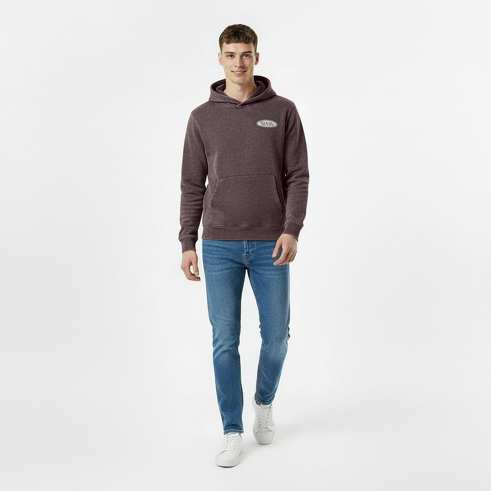 Black Coffee - Jack Wills - Men's Americano Cotton Long Sleeve Hoodie - 5