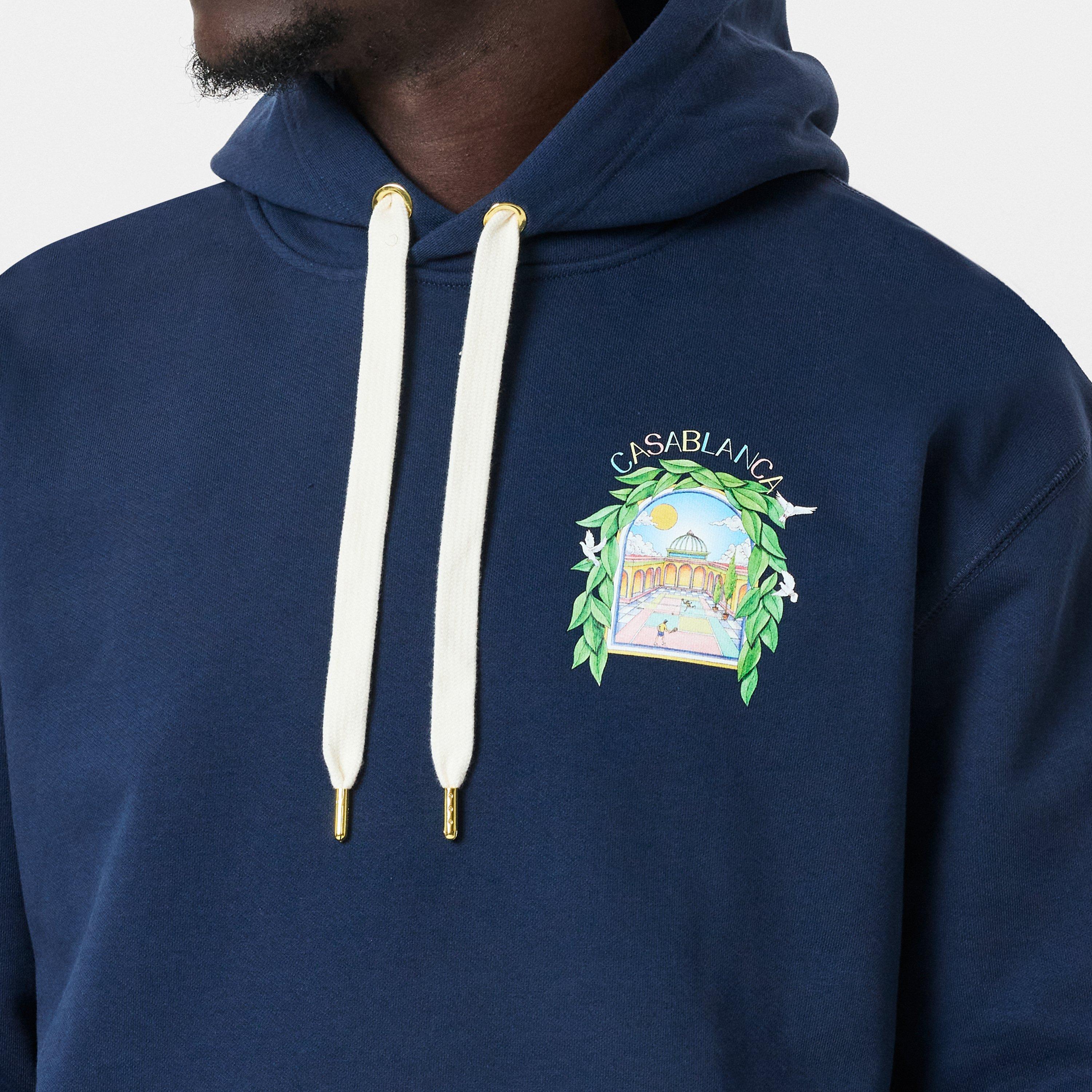 Navy - Casablanca - Larche Hoodie - 5