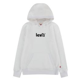 Levis VLTN-patch zipped hoodie Nero