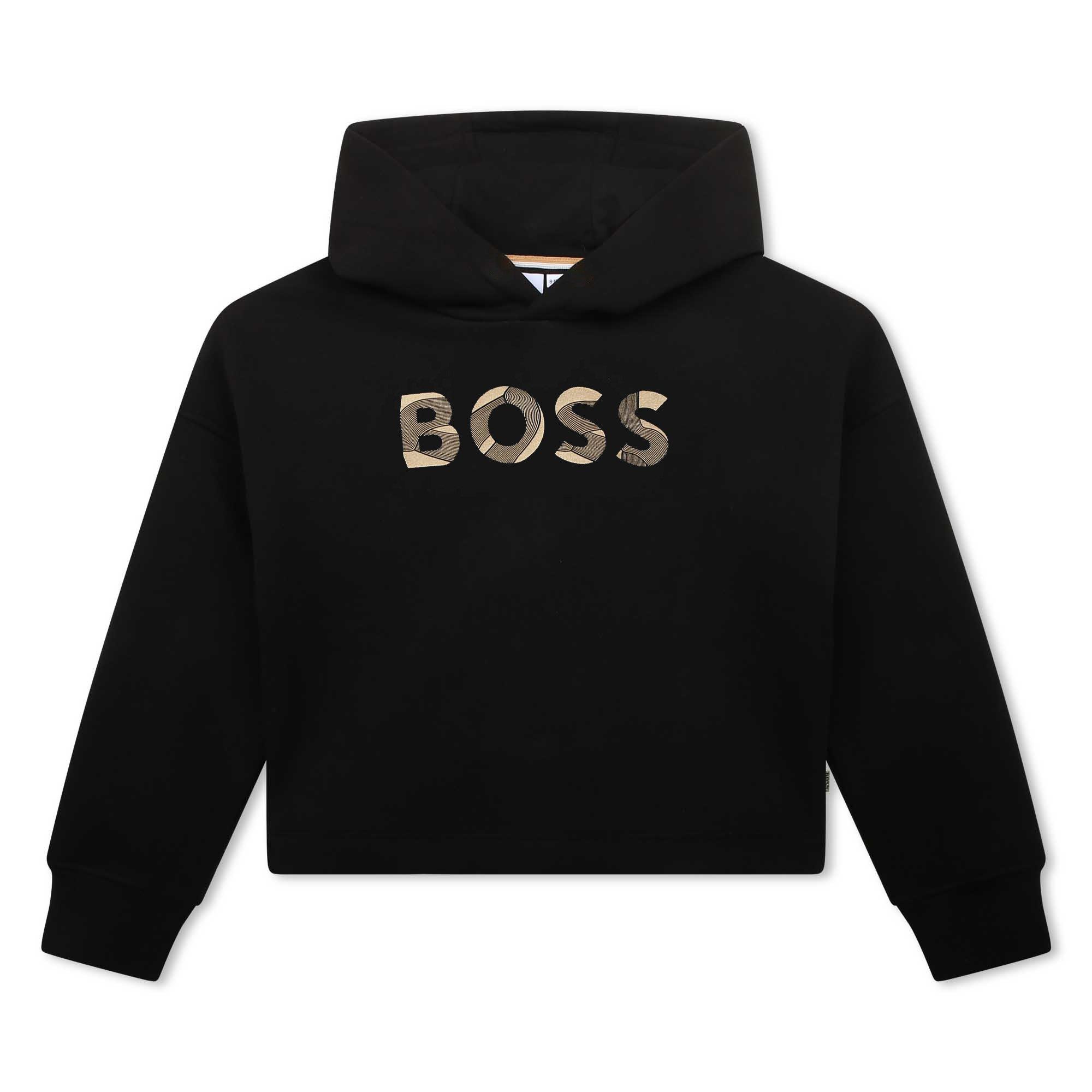 Noir 09B - Boss - Kids Logo Hoodie - 1