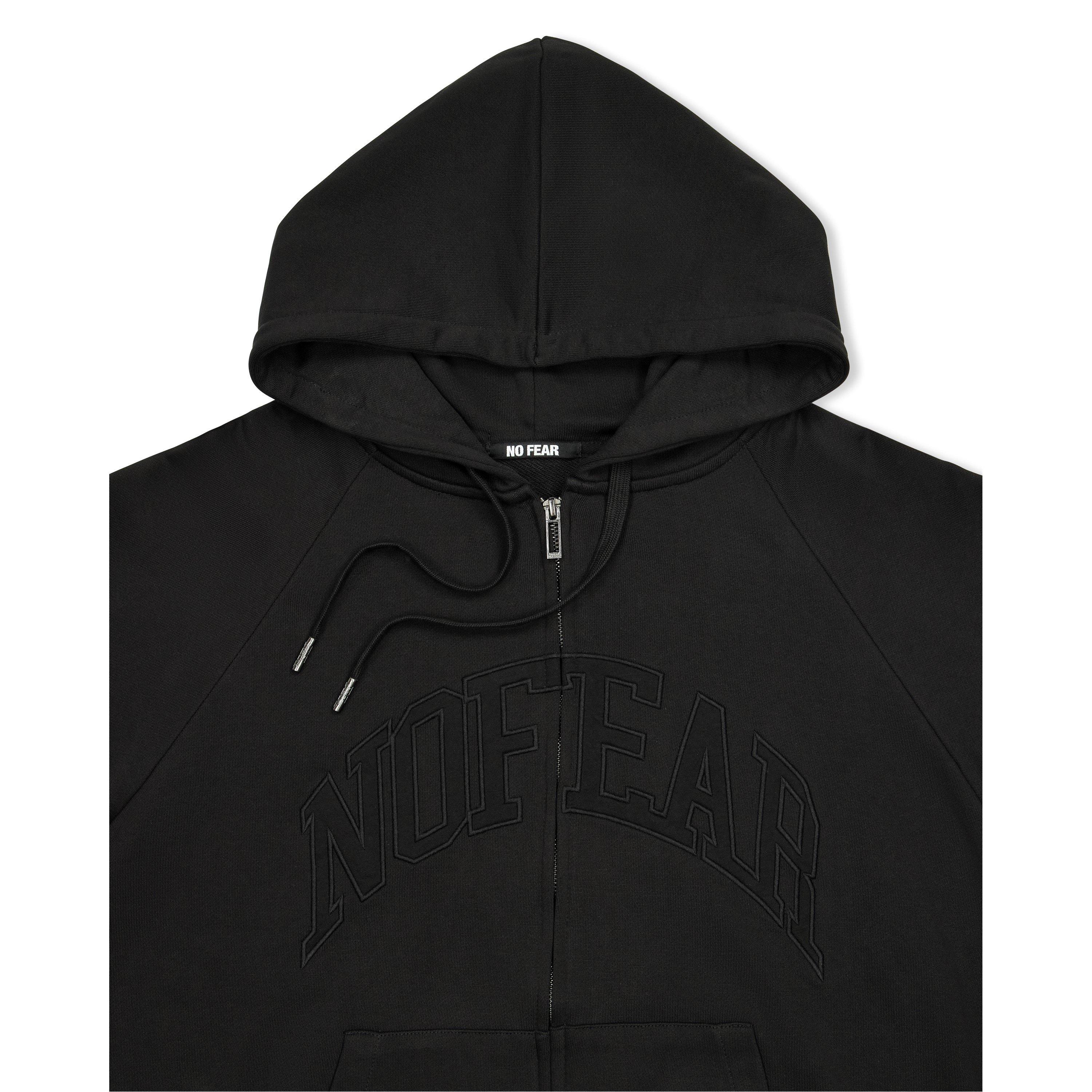 Black - No Fear - LL ZT Hood Mens - 5