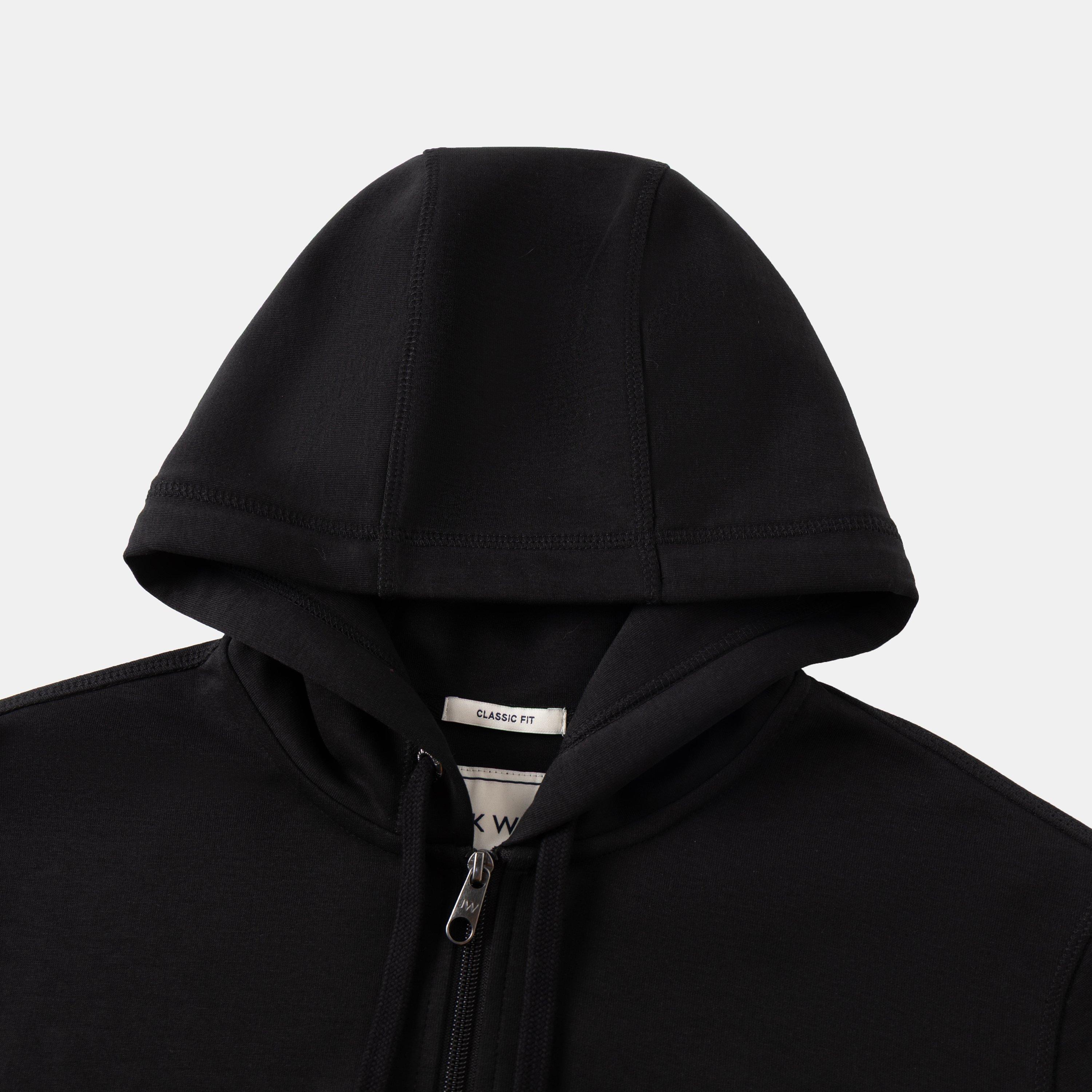 Nero - Jack Wills - Jack Wills Interlock Zip Thru Mens - 3