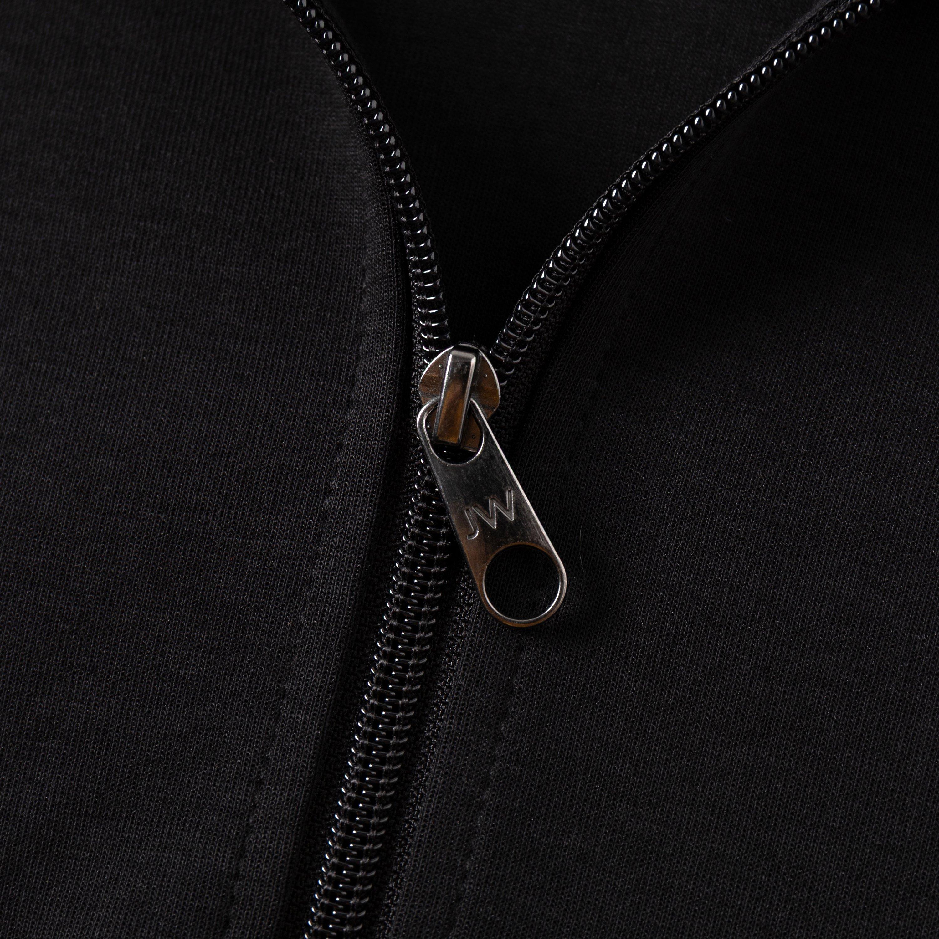 Nero - Jack Wills - Jack Wills Interlock Zip Thru Mens - 5