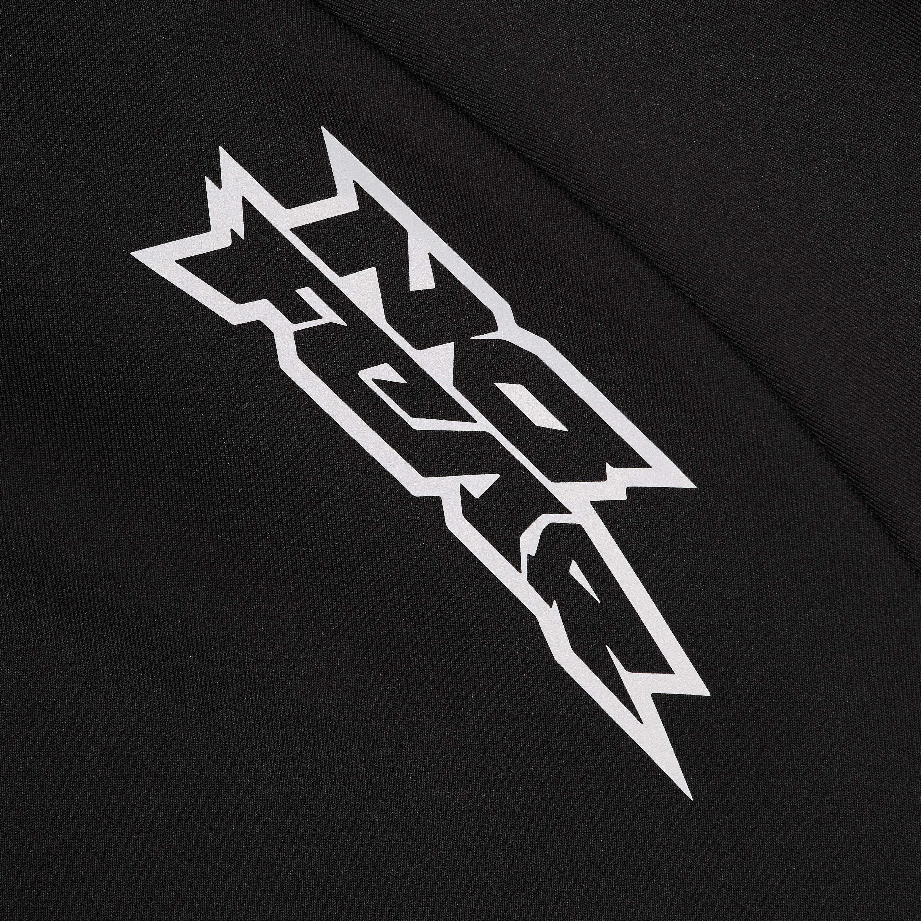 Black - No Fear - Mens Slim Tracksuit Zip-Up Top - 3