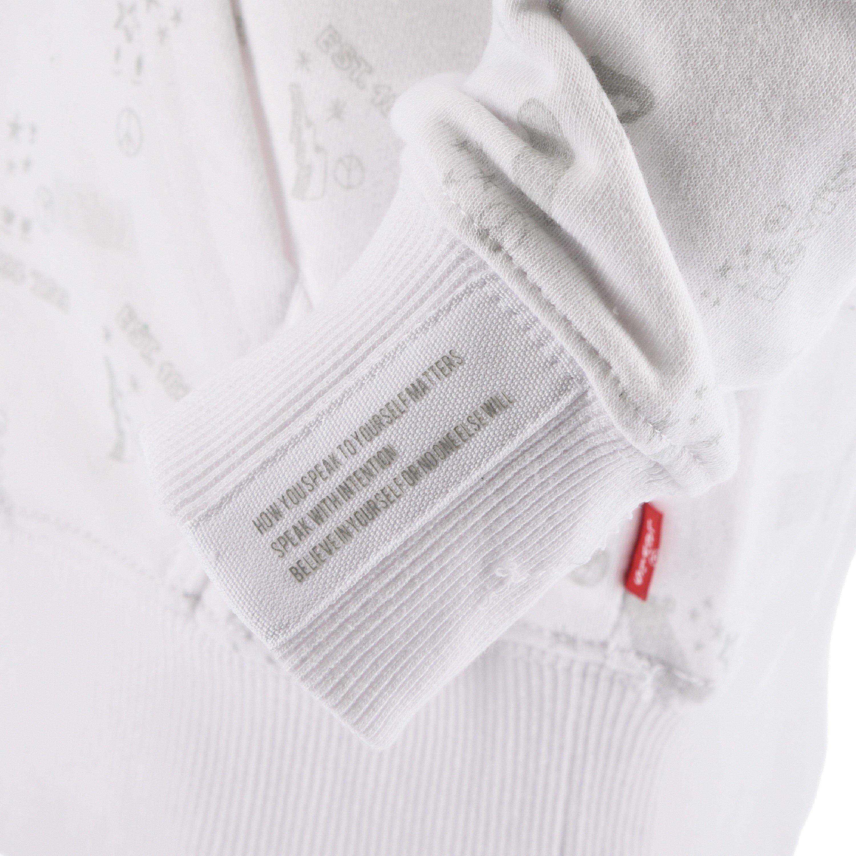 White - Levis - Printed Off The Hook Hoodie Juniors - 2