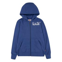 Levis Logo Full Zip Hoodie Juniors