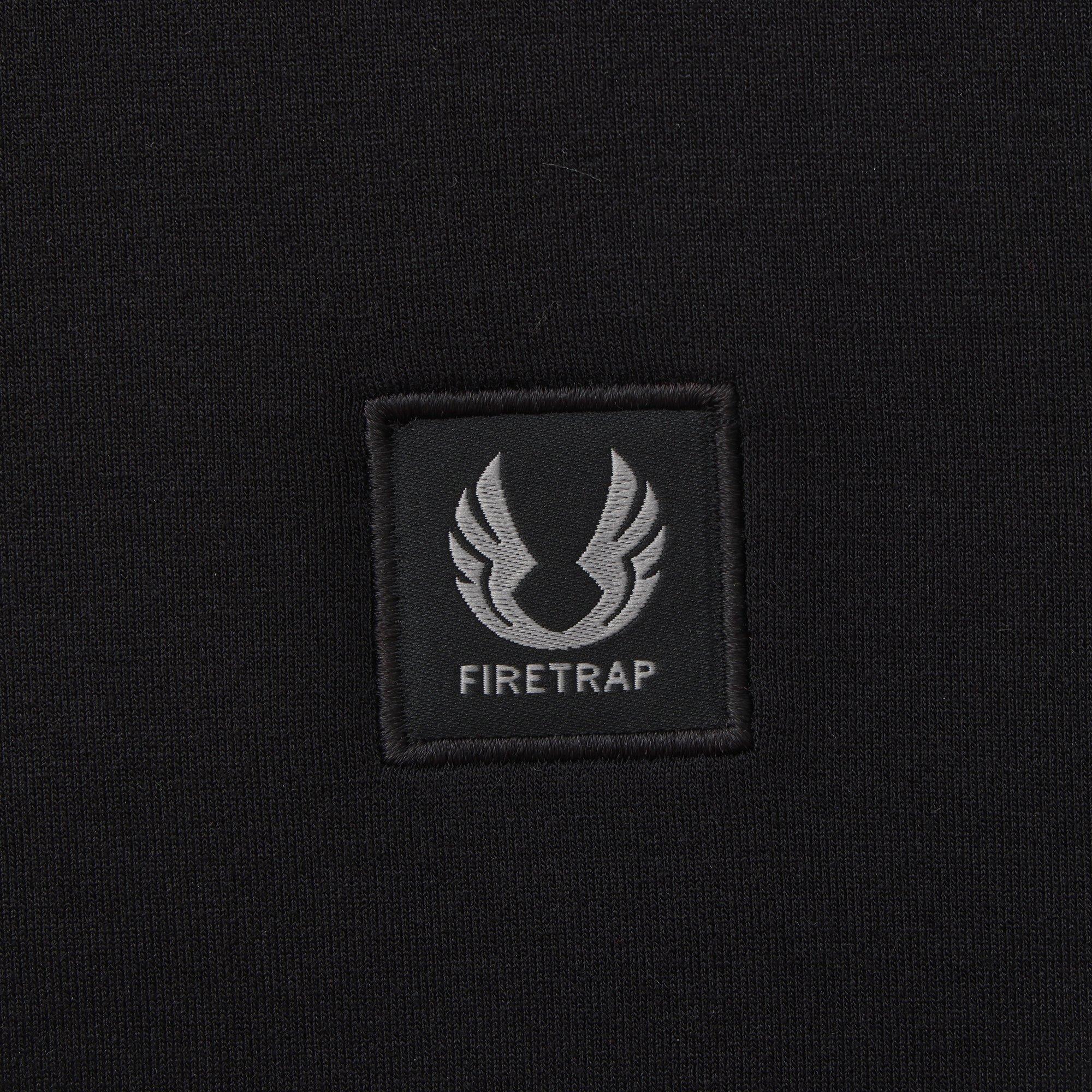 Black - Firetrap - Scuba Hoody Mens - 4