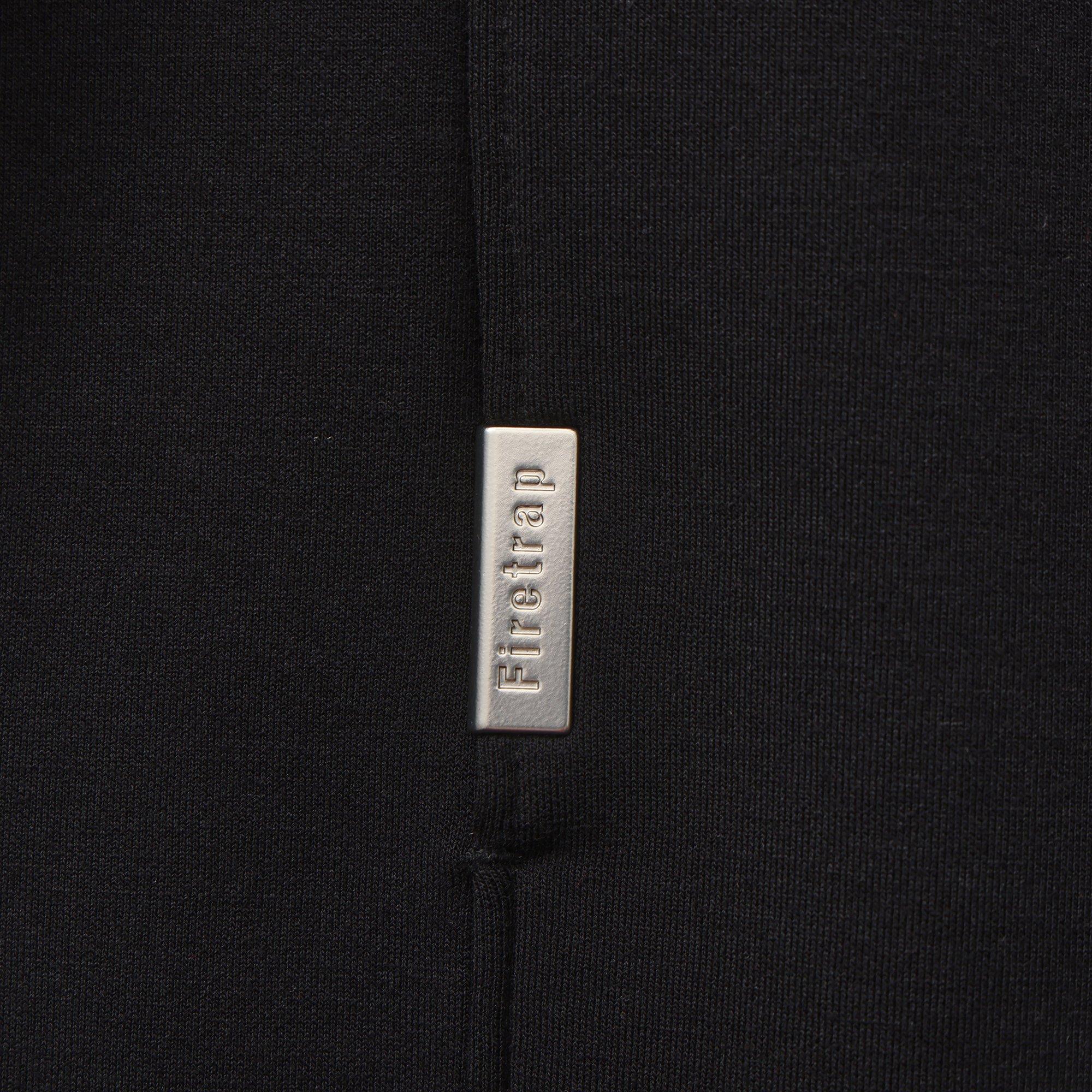 Black - Firetrap - Scuba Hoody Mens - 5