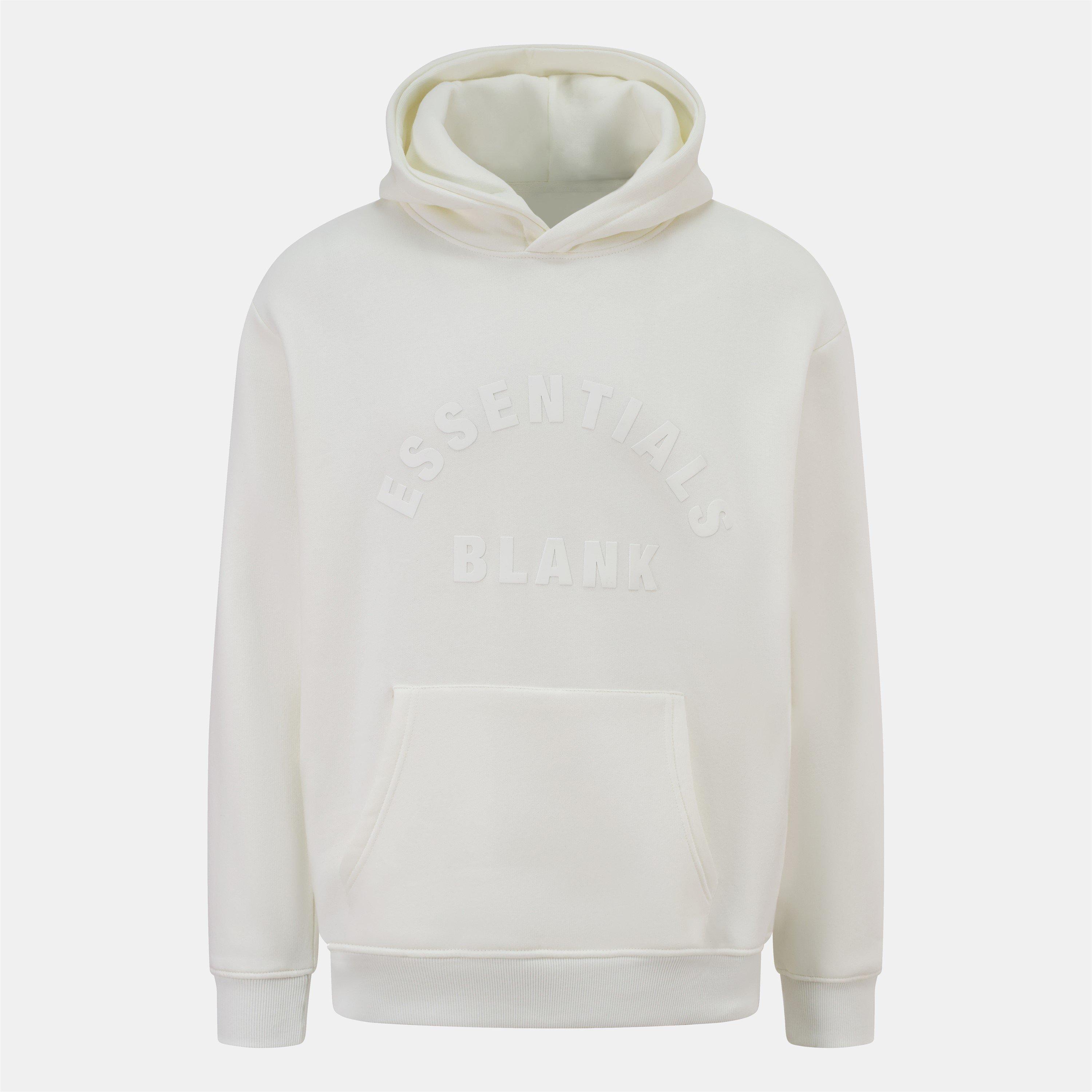 Blank Essentials Men's Arch Hoodie White Extra Large - Image 4