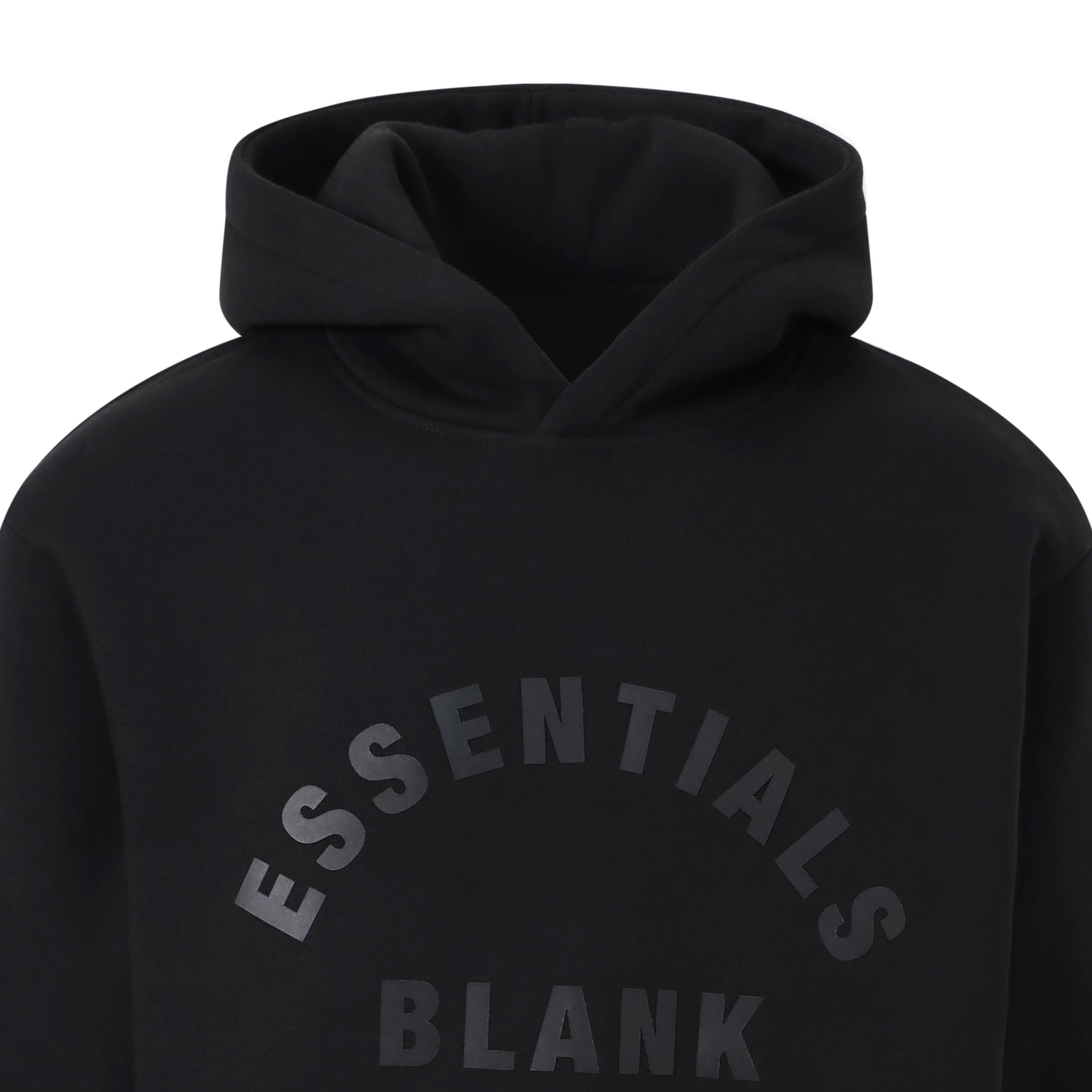 Black - Blank Essentials - Arch Hoodie Mens - 7
