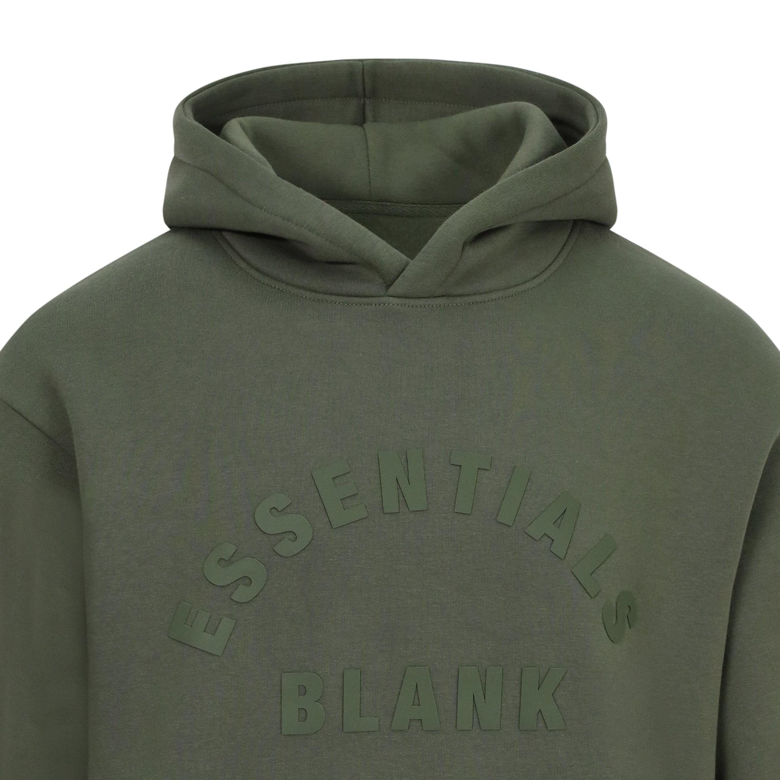 Khaki - Blank Essentials - Arch Hoodie Mens - 7