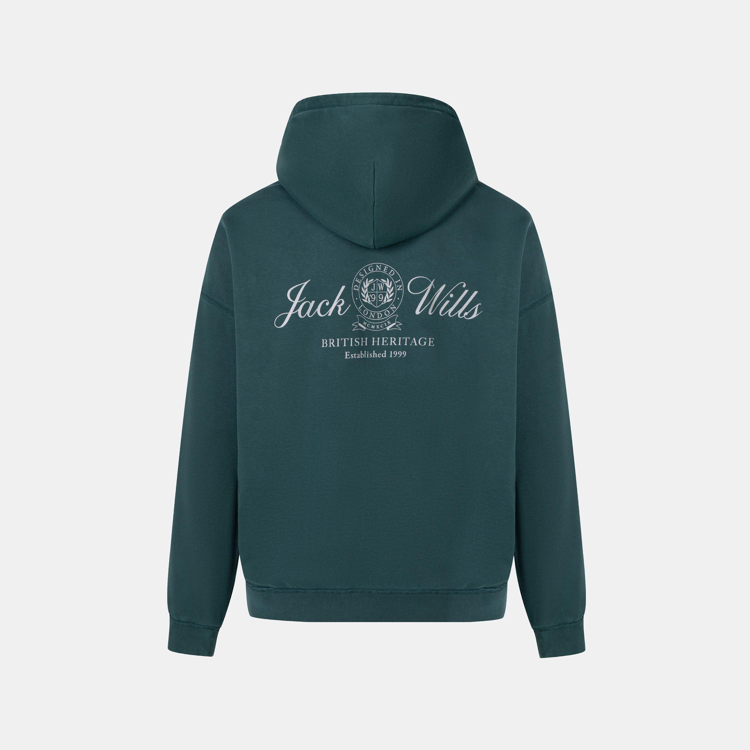 Green - Jack Wills - JW Vintage ZT Hood Sn64 - 2