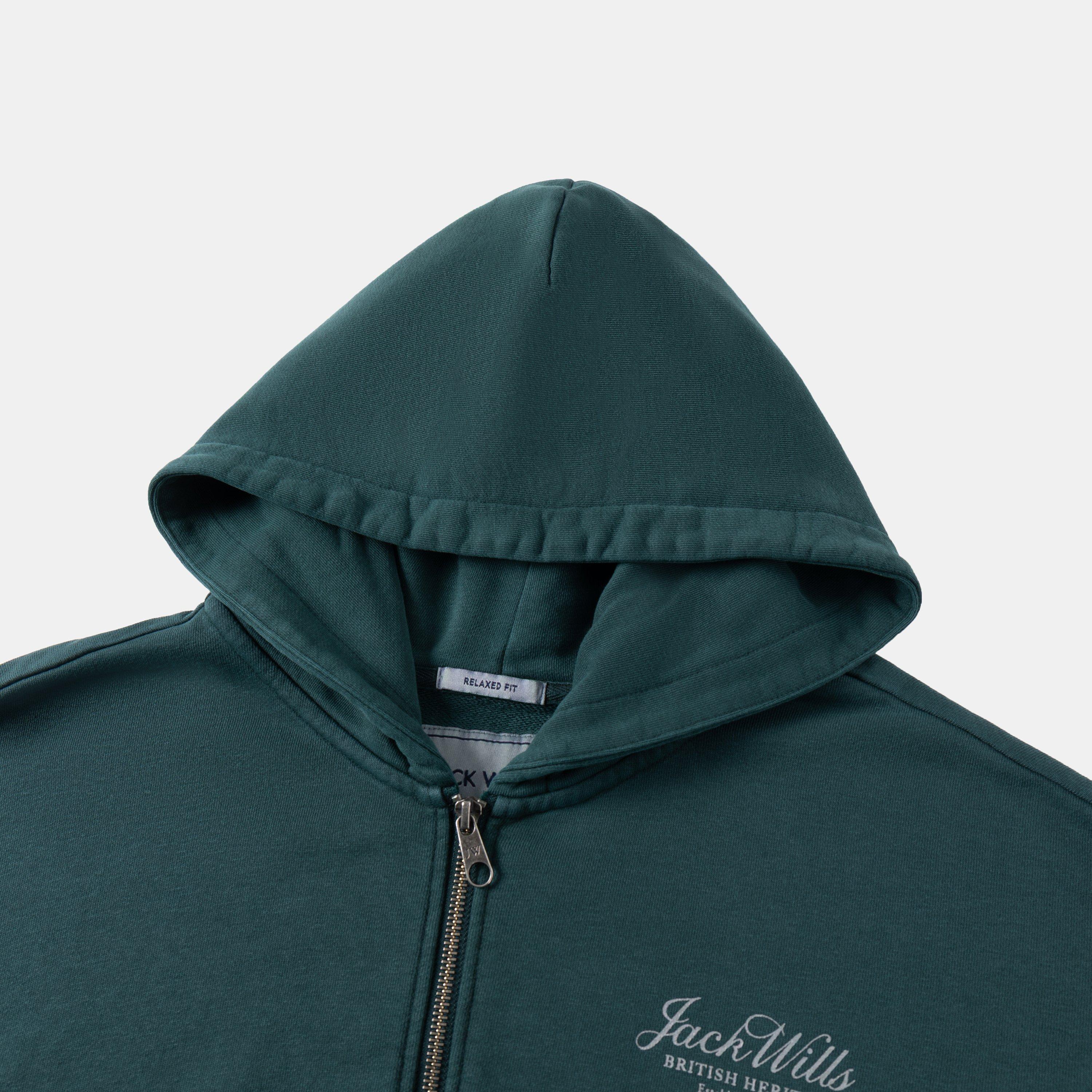 Green - Jack Wills - JW Vintage ZT Hood Sn64 - 3