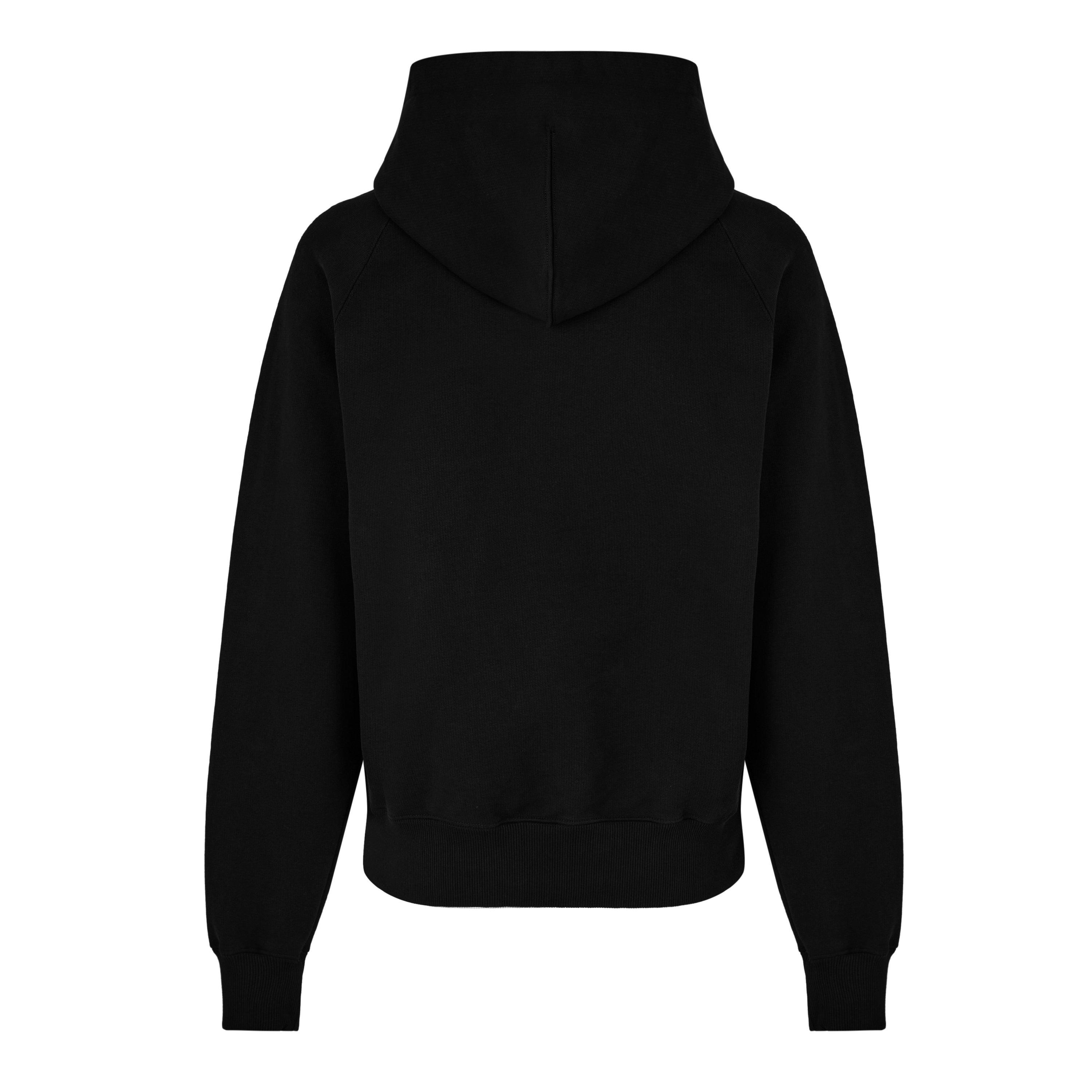Black - Ami Paris - Ami De Coeur Hoodie - 2