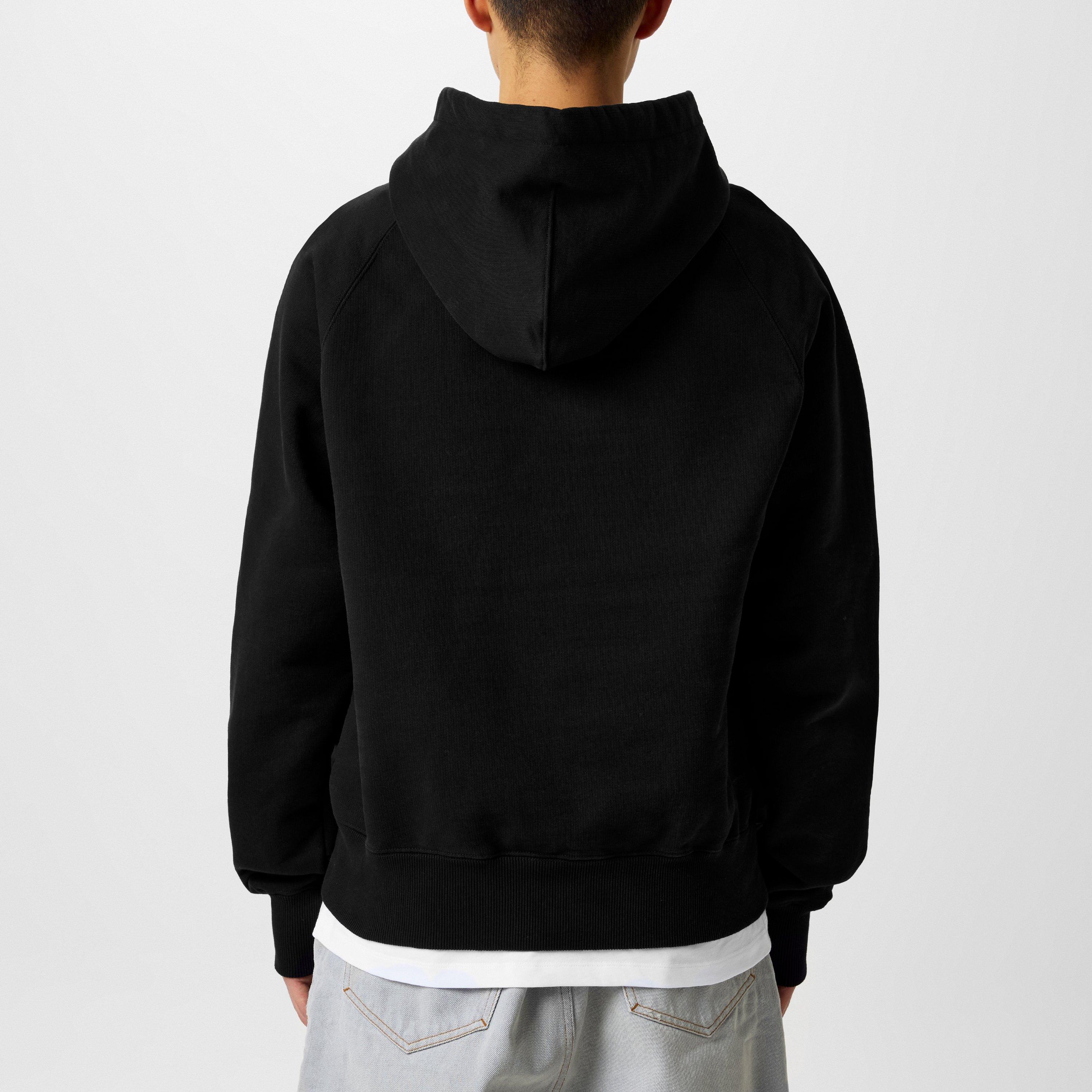 Black - Ami Paris - Ami De Coeur Hoodie - 4