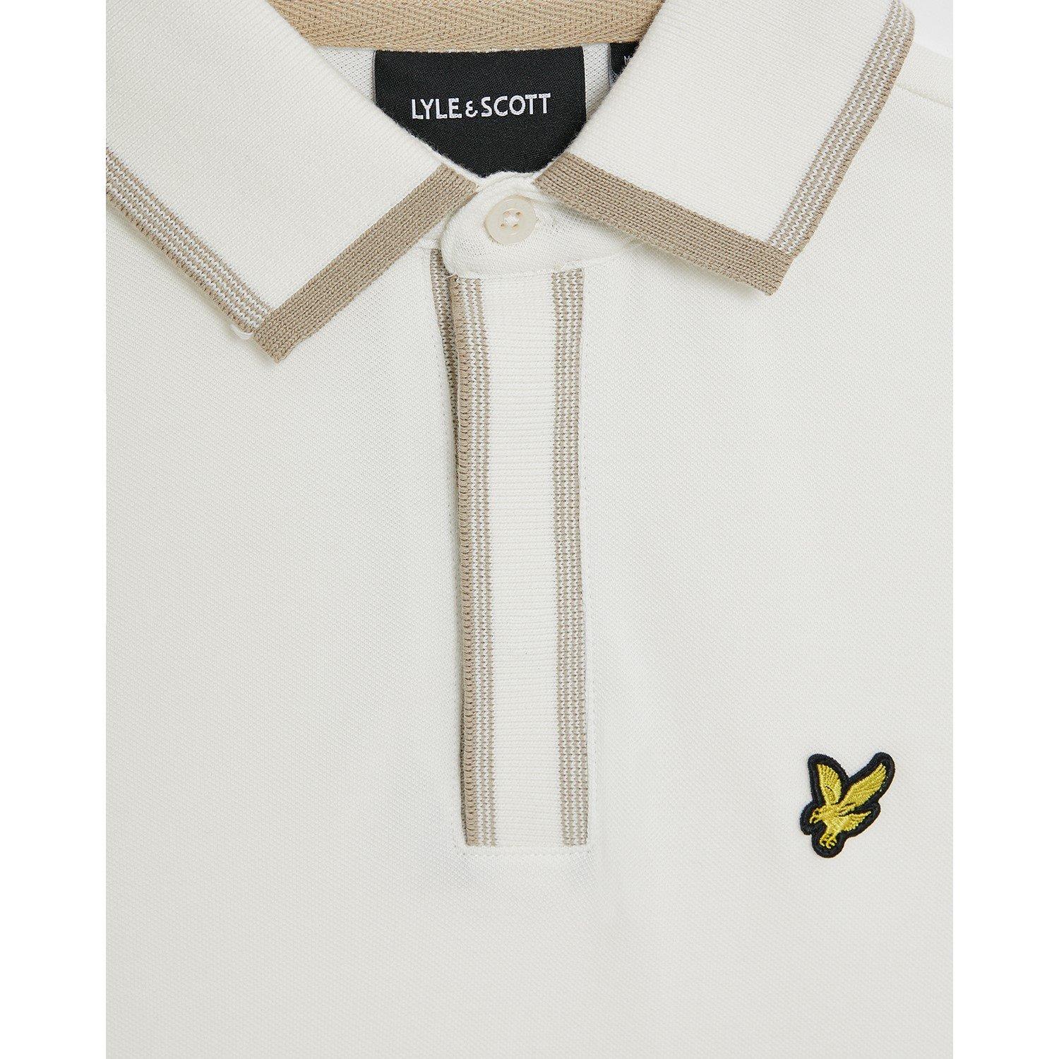 X157 Chalk - Lyle and Scott - Kids' Short-Sleeve Polo Shirt - 5