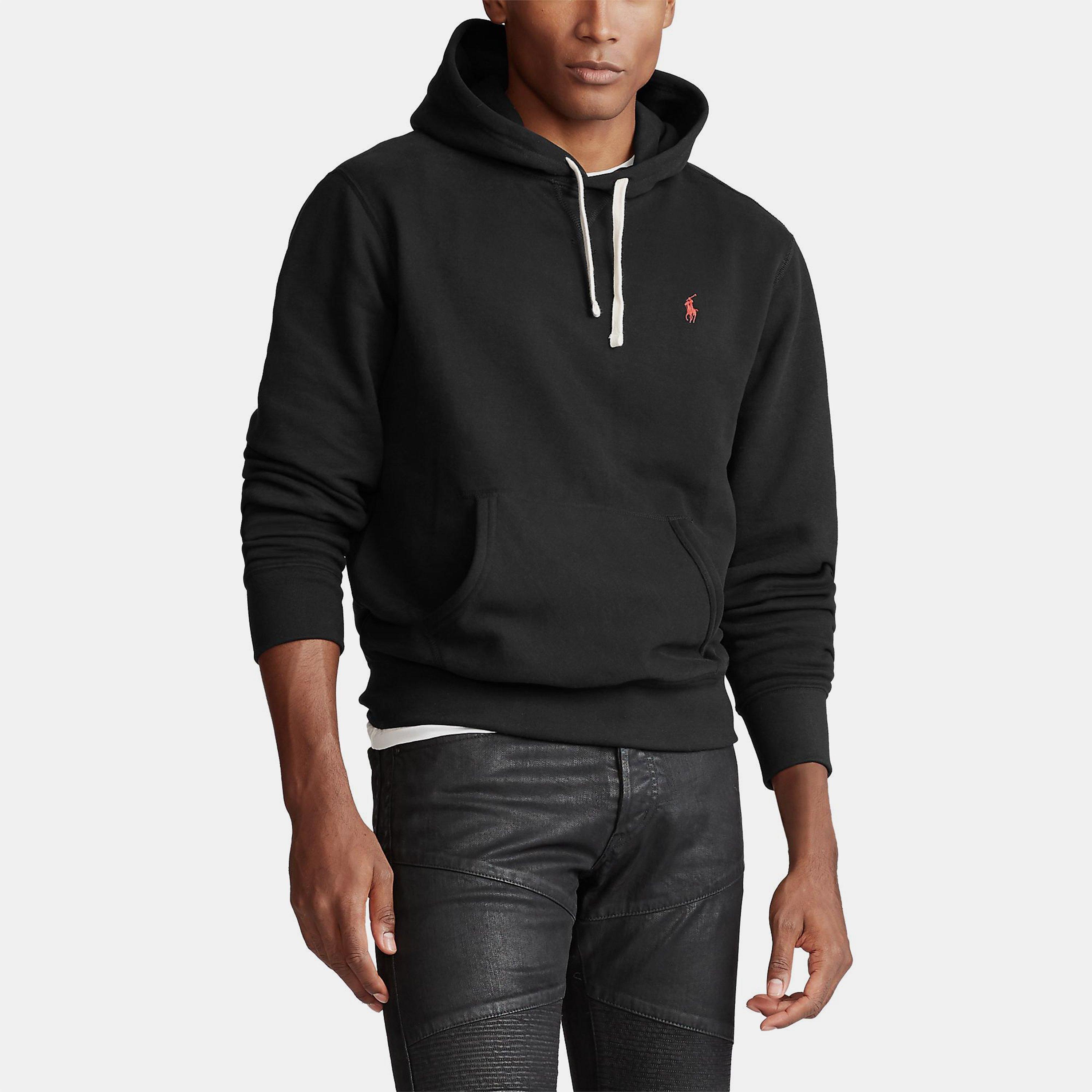Polo Black - Polo Ralph Lauren - Fleece Pull On Hoodie - 4