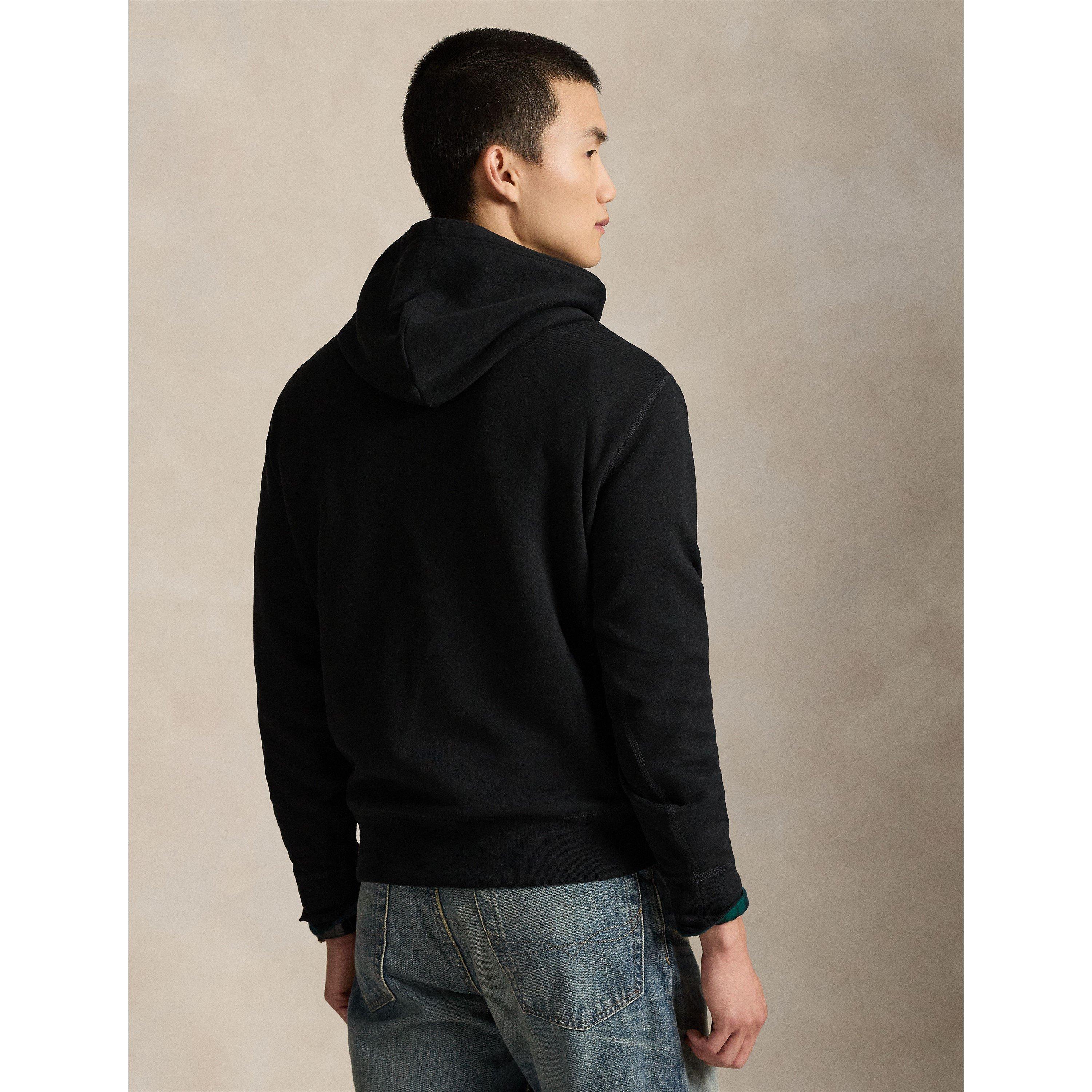 Polo Black - Polo Ralph Lauren - Fleece Pull On Hoodie - 3