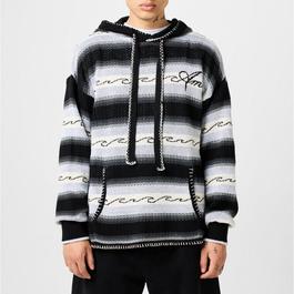 Amiri Wave Baja Stripe Hoodie