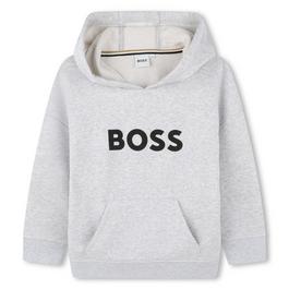 Boss Logo Print Hoodie Boys