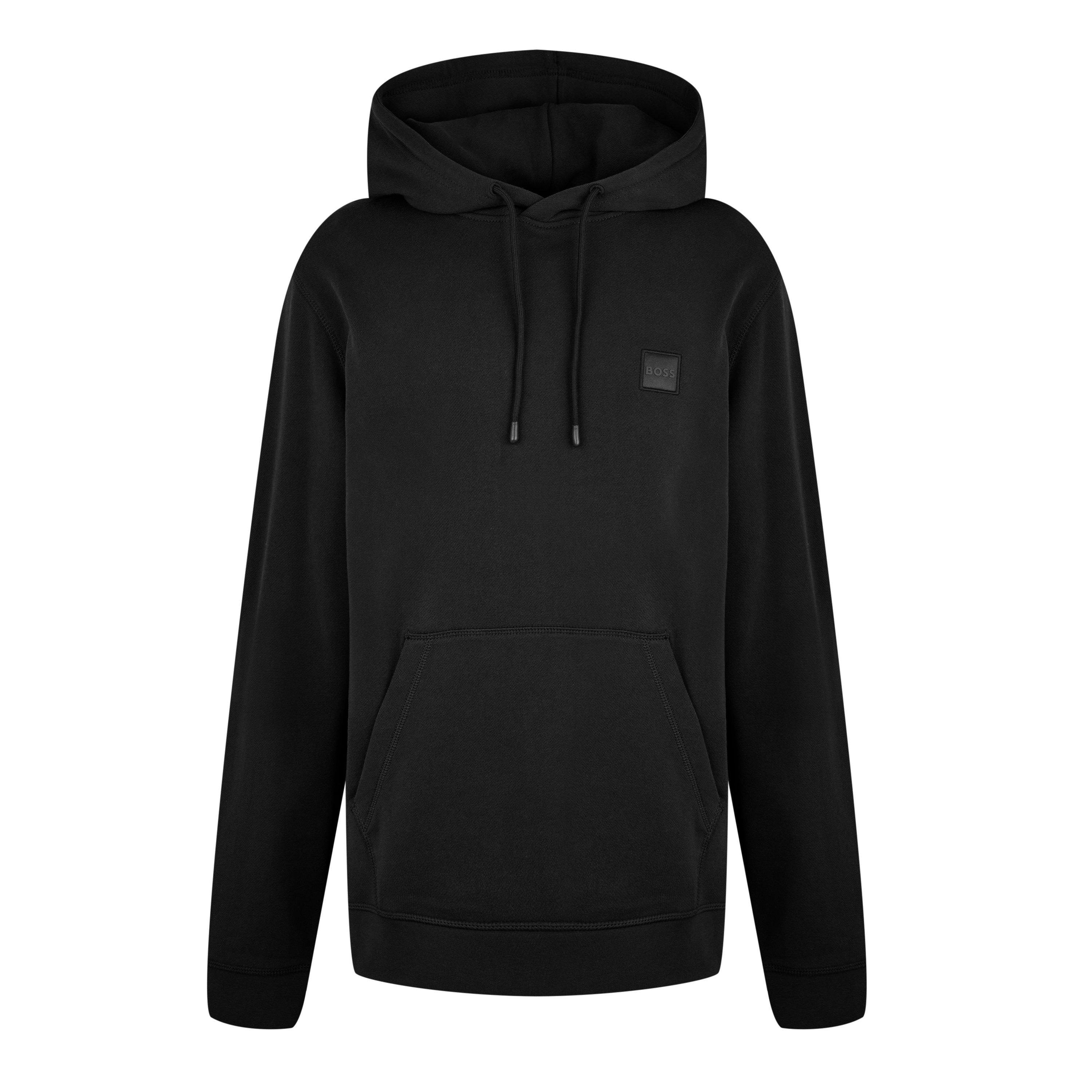 Black 001 - Boss - Mens BOSS ORANGE Wetalk Premium Hoodie - Comfort and Style - 1