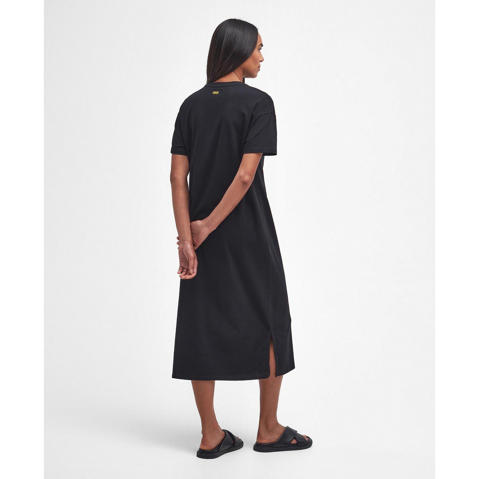 Black - Barbour International - Sofia Midi Dress - 2