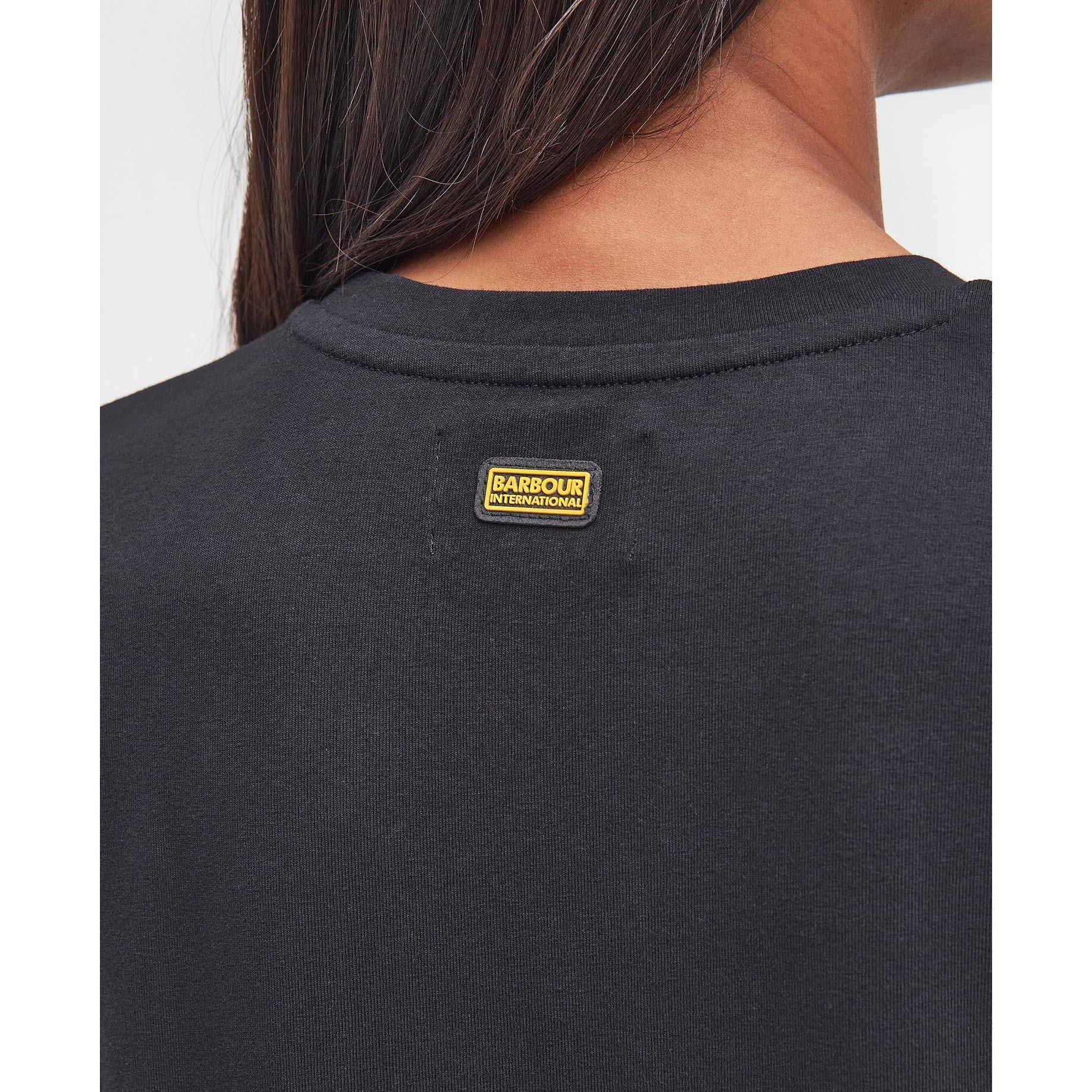 Black - Barbour International - Sofia Midi Dress - 5