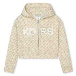 Michael Kors MK Logo Zip Hood Jn42