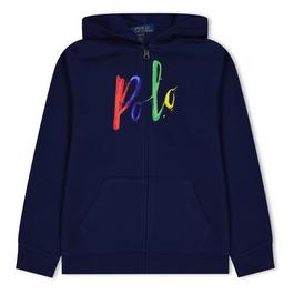 Polo Ralph Lauren Logo Zip Hoodie Junior