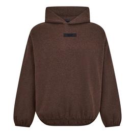 Fear Of God Essentials Logo Tab Cotton Hoodie