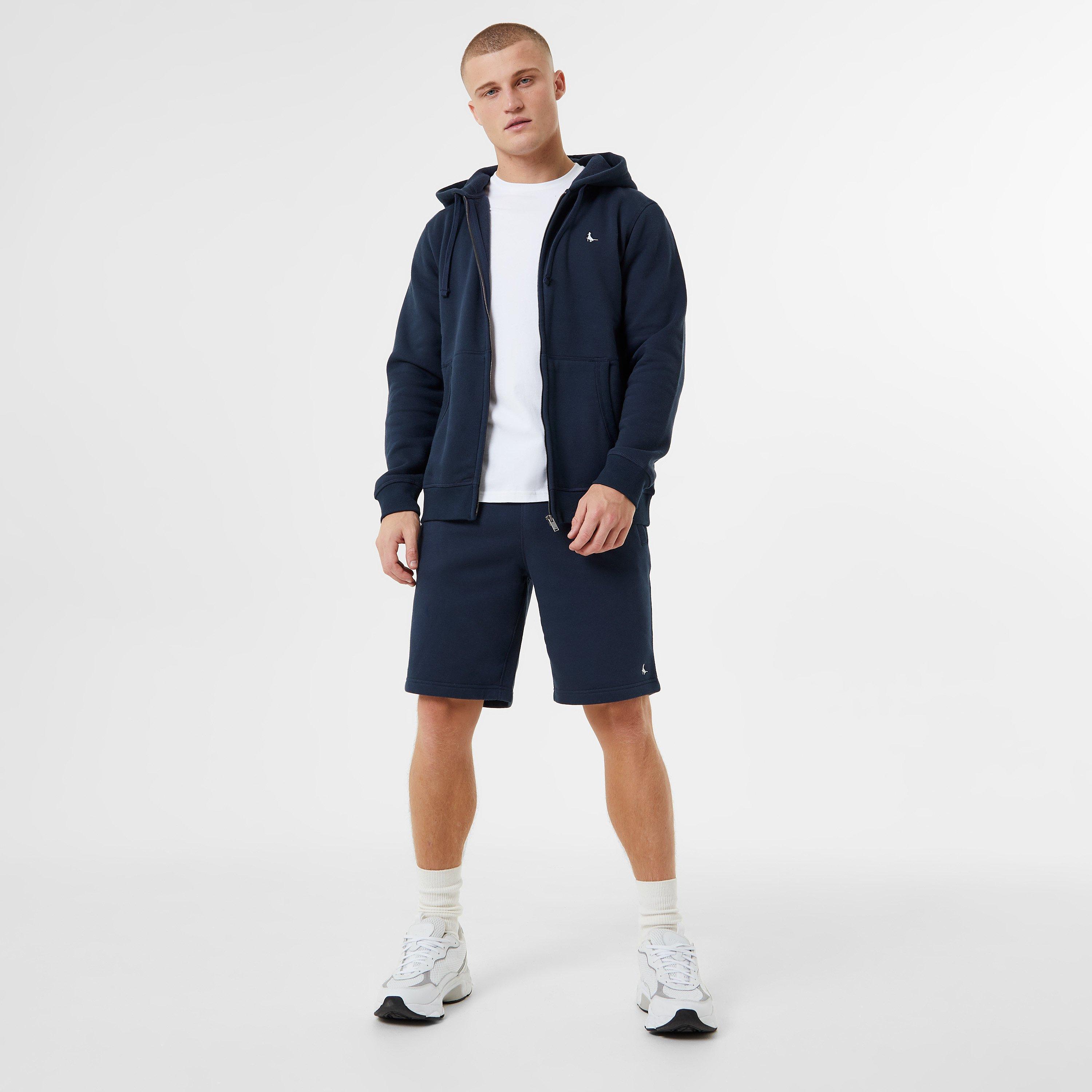 Navy - Jack Wills - Pinebrook Pheasant Logo Zip Hoodie - 4