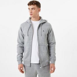 Jack Wills Pinebrook Pheasant Logo Zip Hoodie