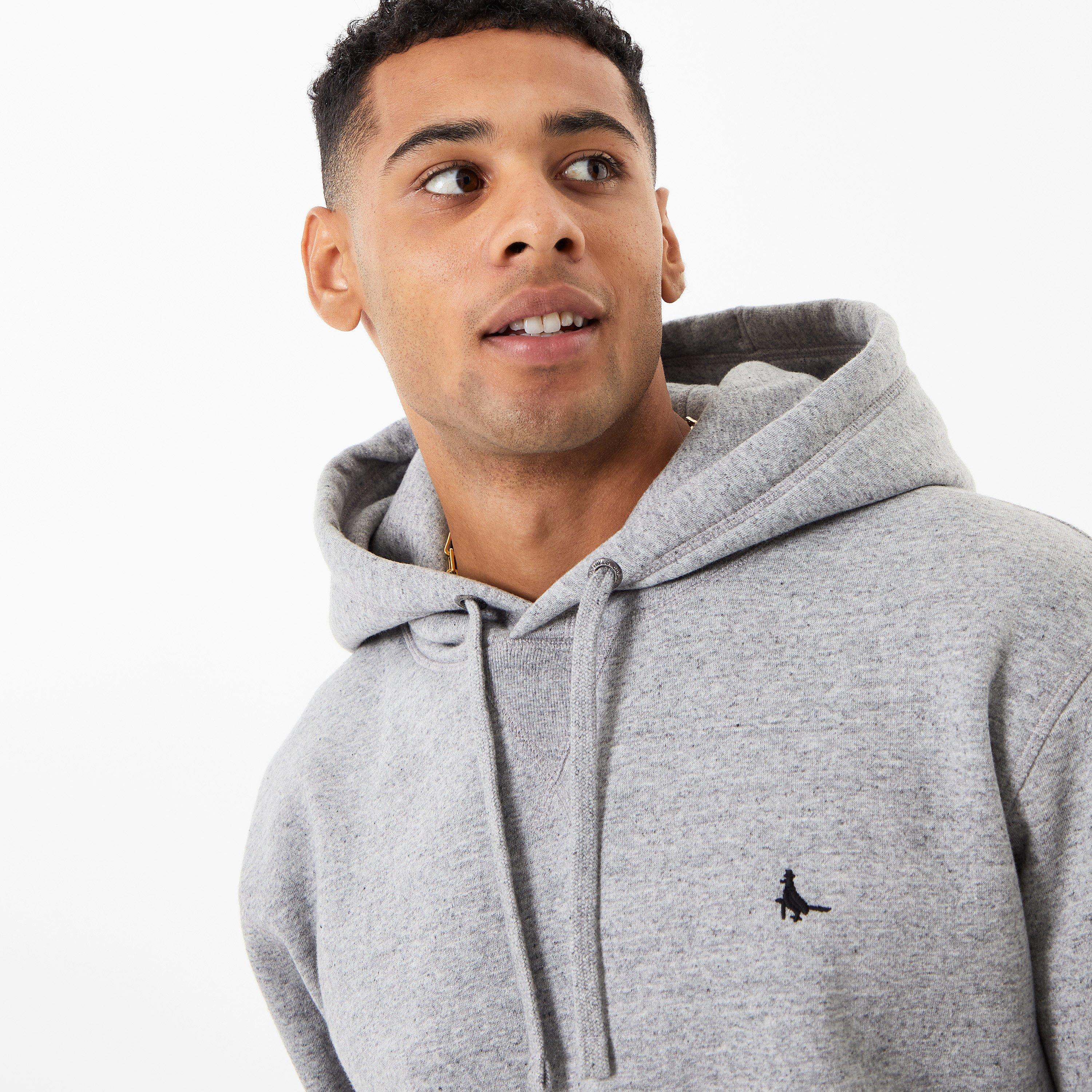 Grey Marl - Jack Wills - Pheasant Logo Hoodie - 4