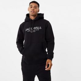 Jack Wills JW Batsford Graphic Logo Hoodie