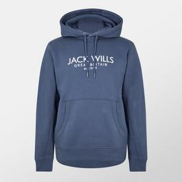 Jack Wills Batsford Logo Hoodie Mens