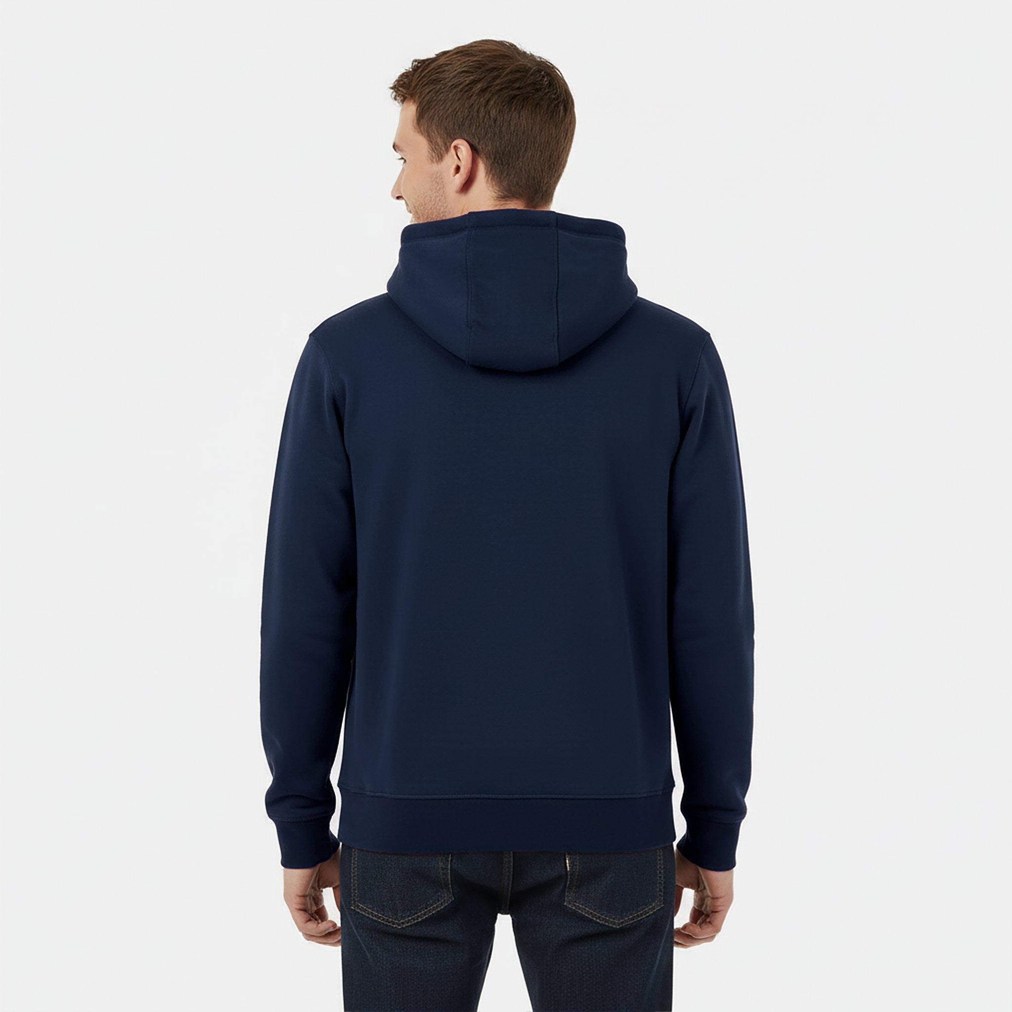 Marine - Jack Wills - Batsford Logo Hoodie Mens - 4