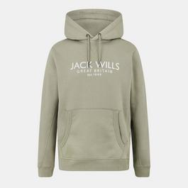 Jack Wills Batsford Logo Hoodie Mens