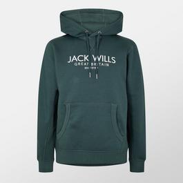 Jack Wills Batsford Logo Hoodie Mens