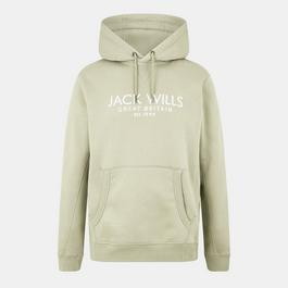 Jack Wills Batsford Logo Hoodie Mens