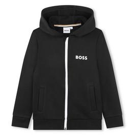 Boss Logo Zip Hoodie Junior