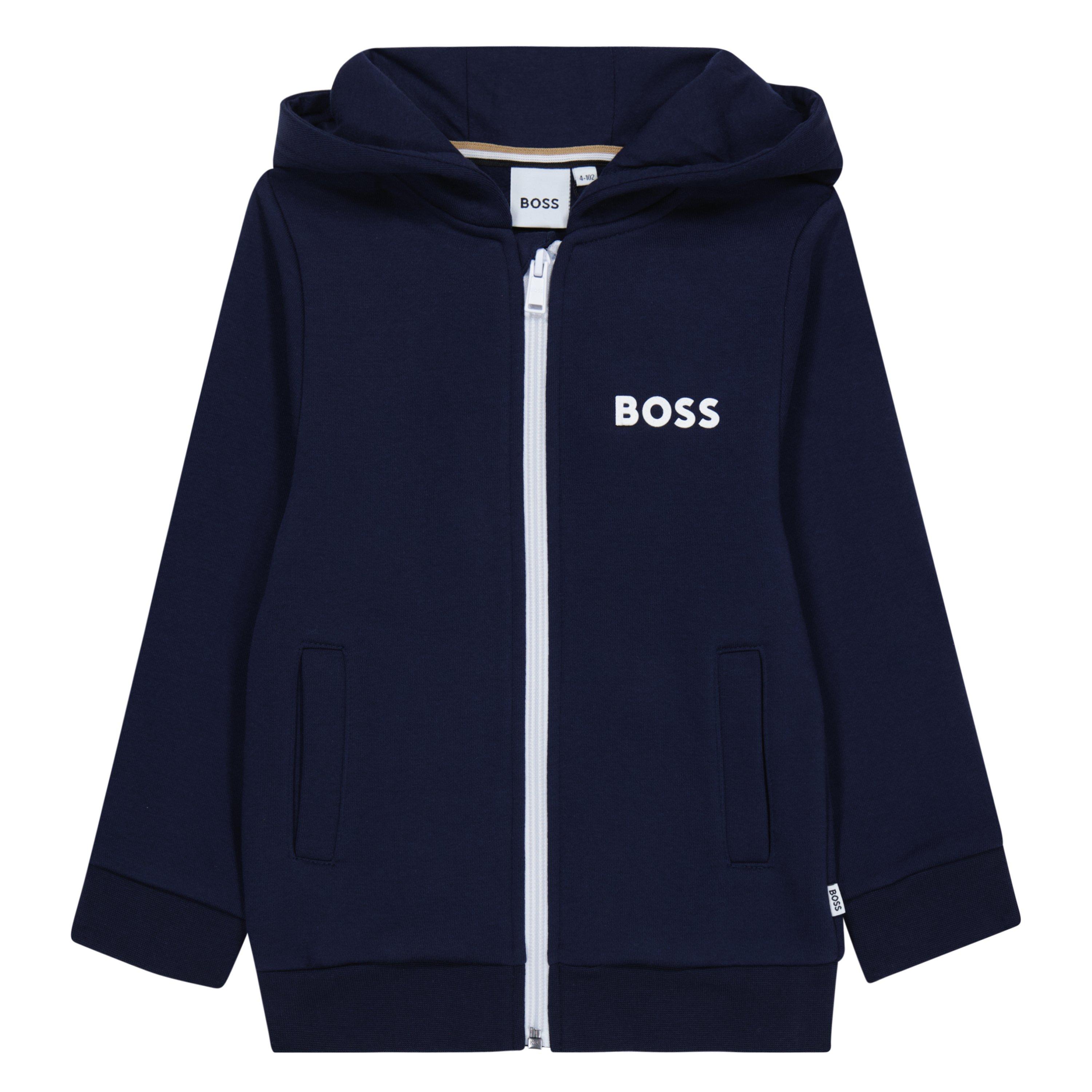 Kids Small Logo Full-Zip Hoodie