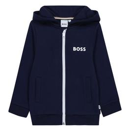 Boss Logo Zip Hoodie Junior