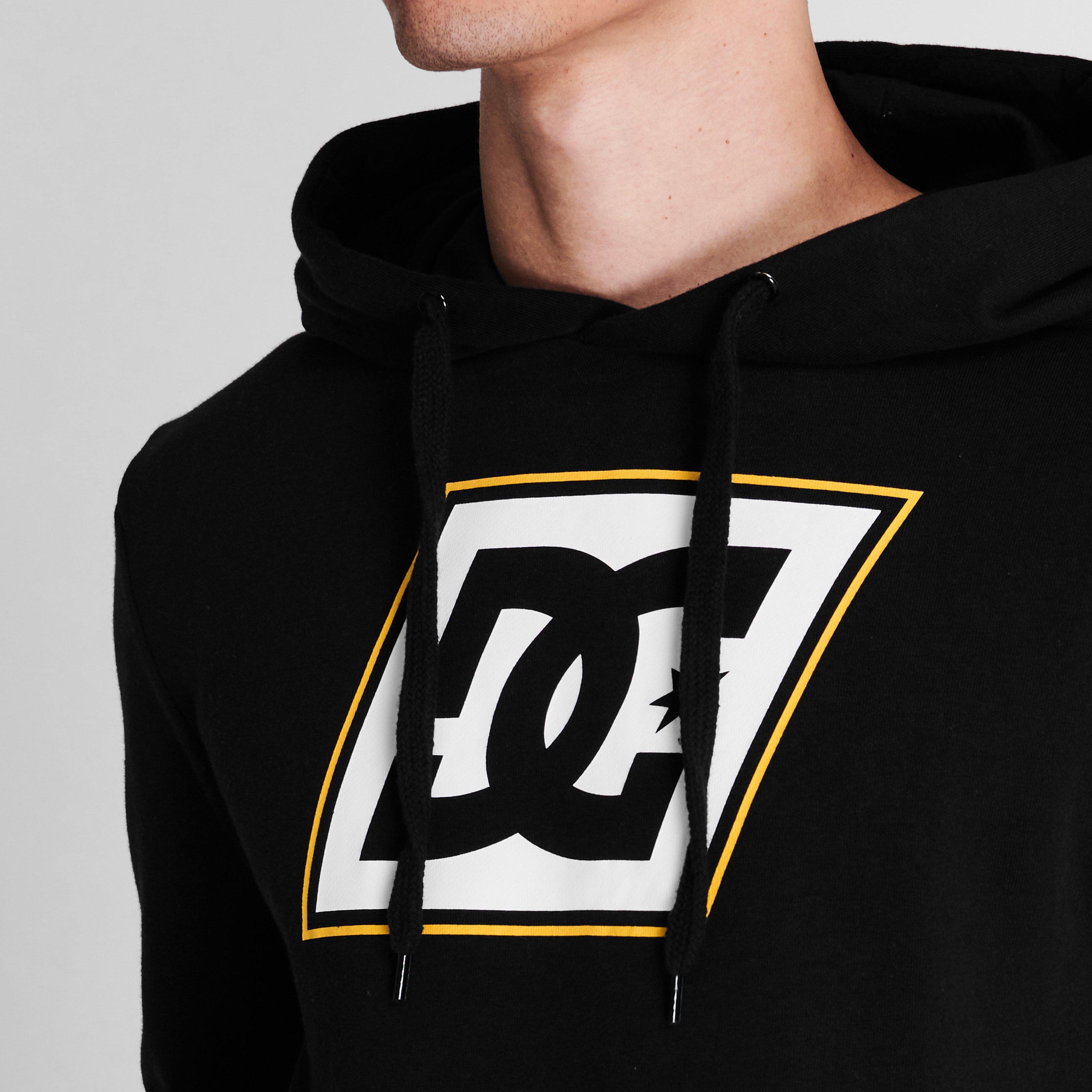 Black - DC - Slant Logo Hoodie - 5